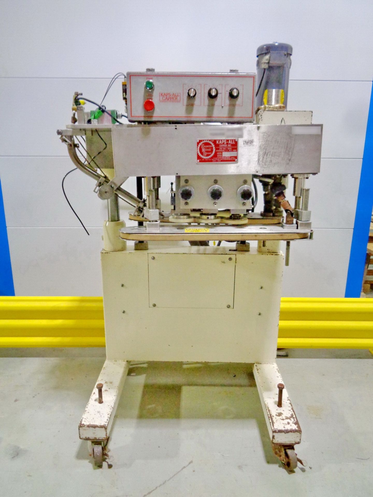 Kaps All 6 Spindle Automatic Capper, Model A2, S/N 2222