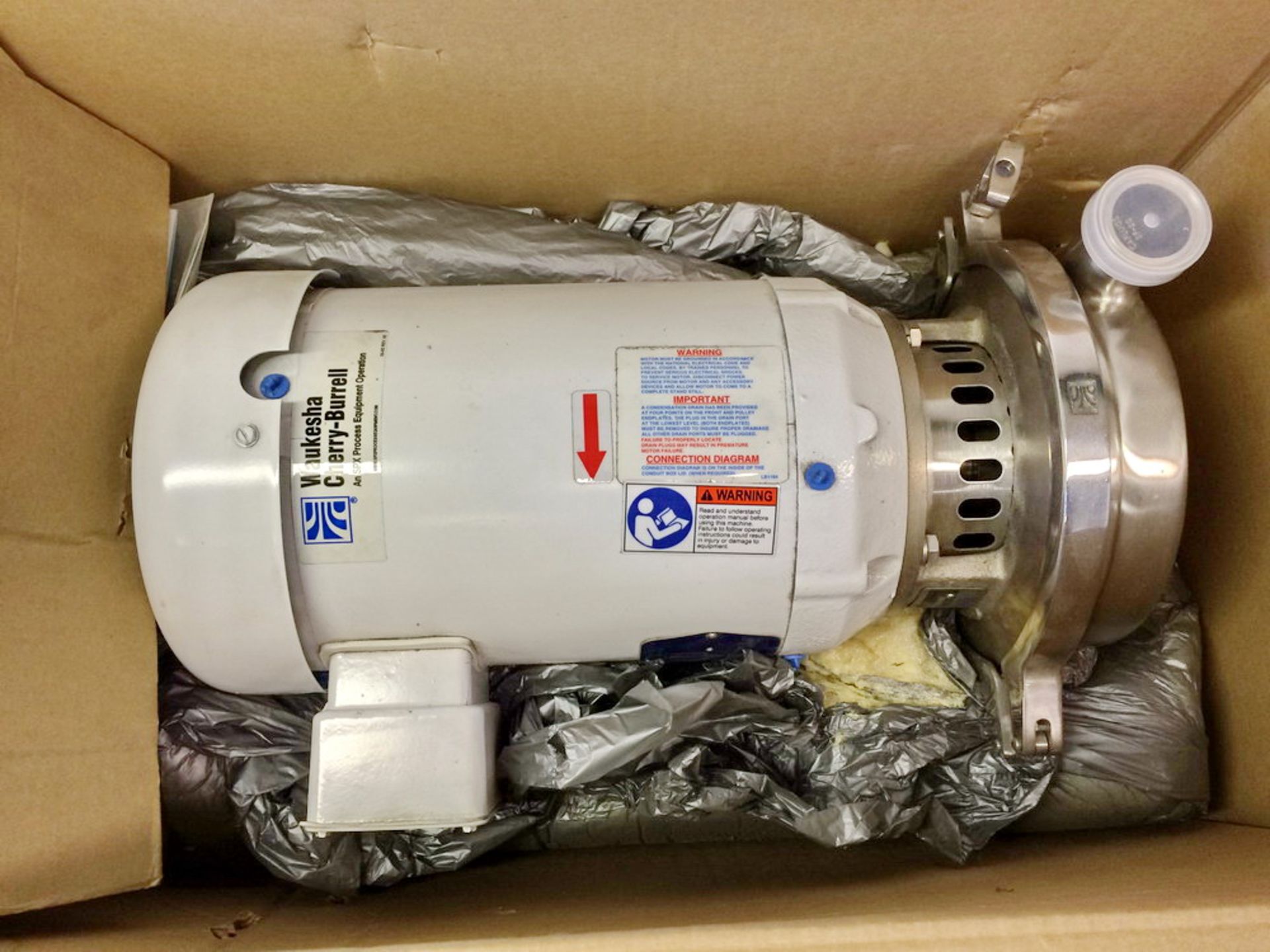 1-New/Unused Waukesha/Cherry Burrell Centrifugal Pump Model 062065LV, S/N 410730 - Image 4 of 6