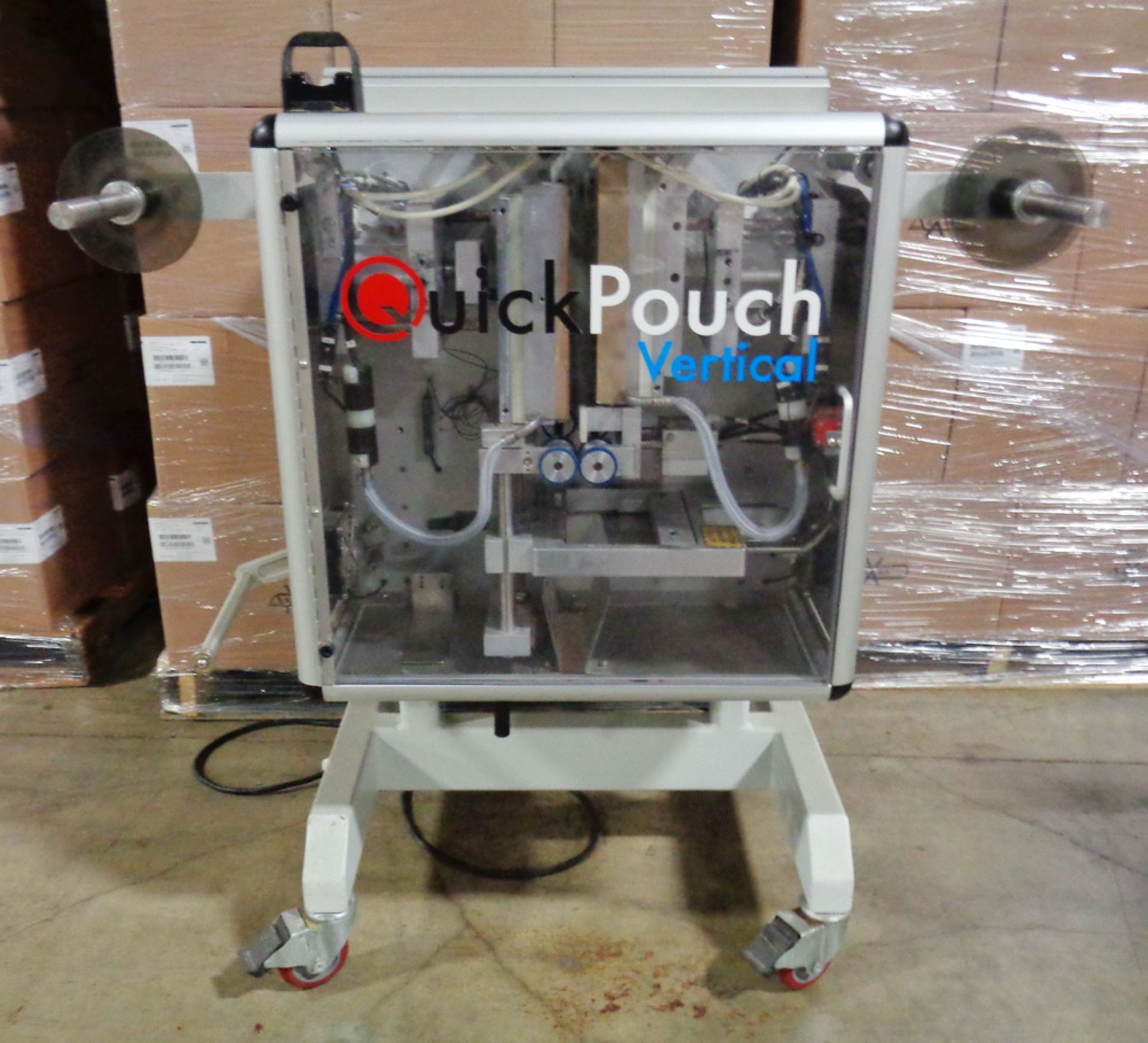 Quick Pouch Vertical Compact Pouch Form/Fill/Seal Machine, new 2011