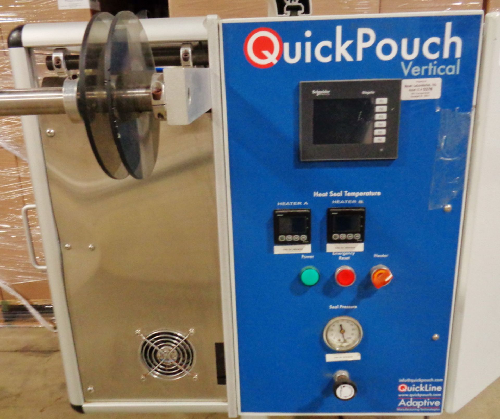 Quick Pouch Vertical Compact Pouch Form/Fill/Seal Machine, new 2011 - Image 5 of 11