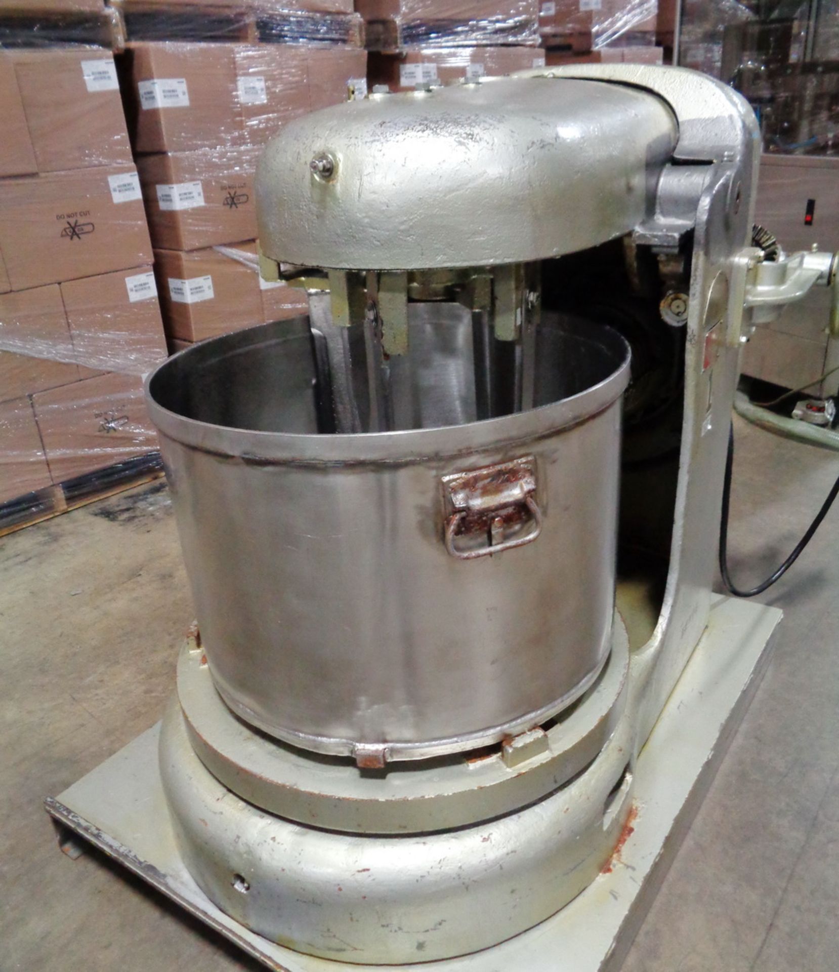 JH Day Single Motion 40 gallon SS Pony Mixer, S/N 74045 - Image 2 of 7