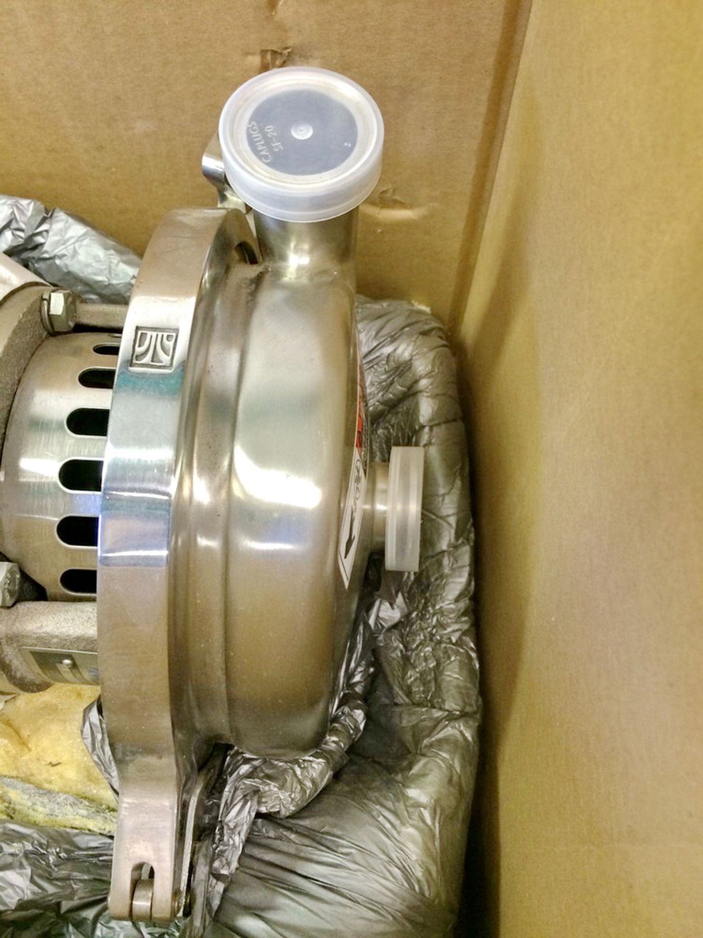 1-New/Unused Waukesha/Cherry Burrell Centrifugal Pump Model 062065LV, S/N 410730 - Image 3 of 6