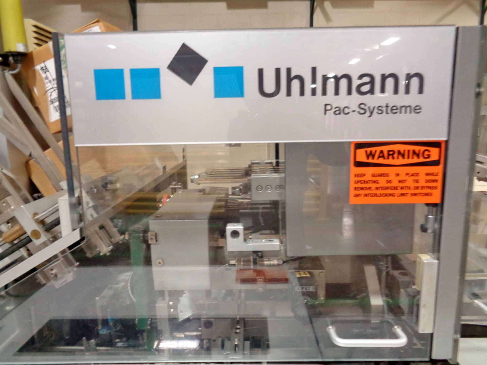 Uhlmann Blister Cartoner, Model C100, S/N 818, with Nordson Hot Glue System - Image 3 of 19