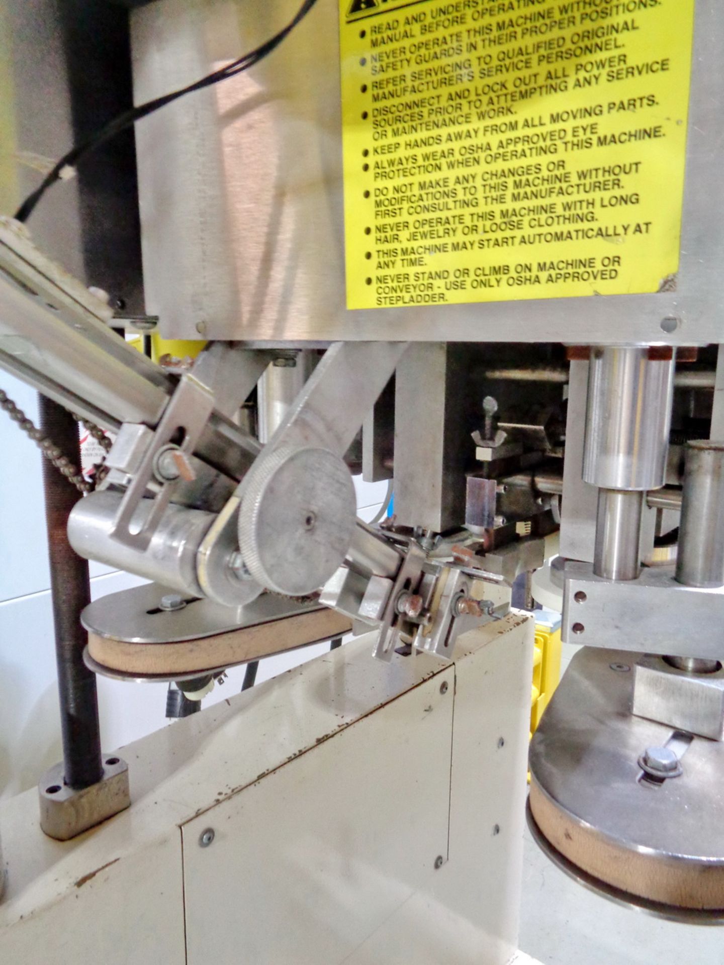 Kaps All 6 Spindle Automatic Capper, Model A2, S/N 2222 - Image 5 of 8