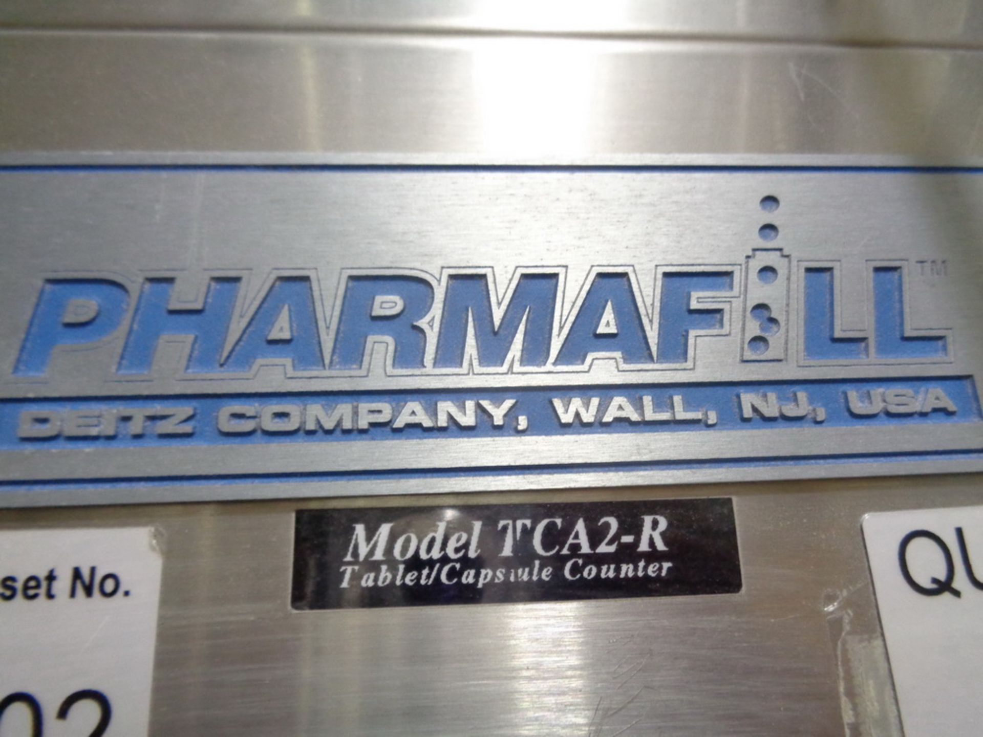 Pharmafill Electronic Automatic Tablet Counter, Model TCA2-R, S/N M2141 - Image 3 of 7