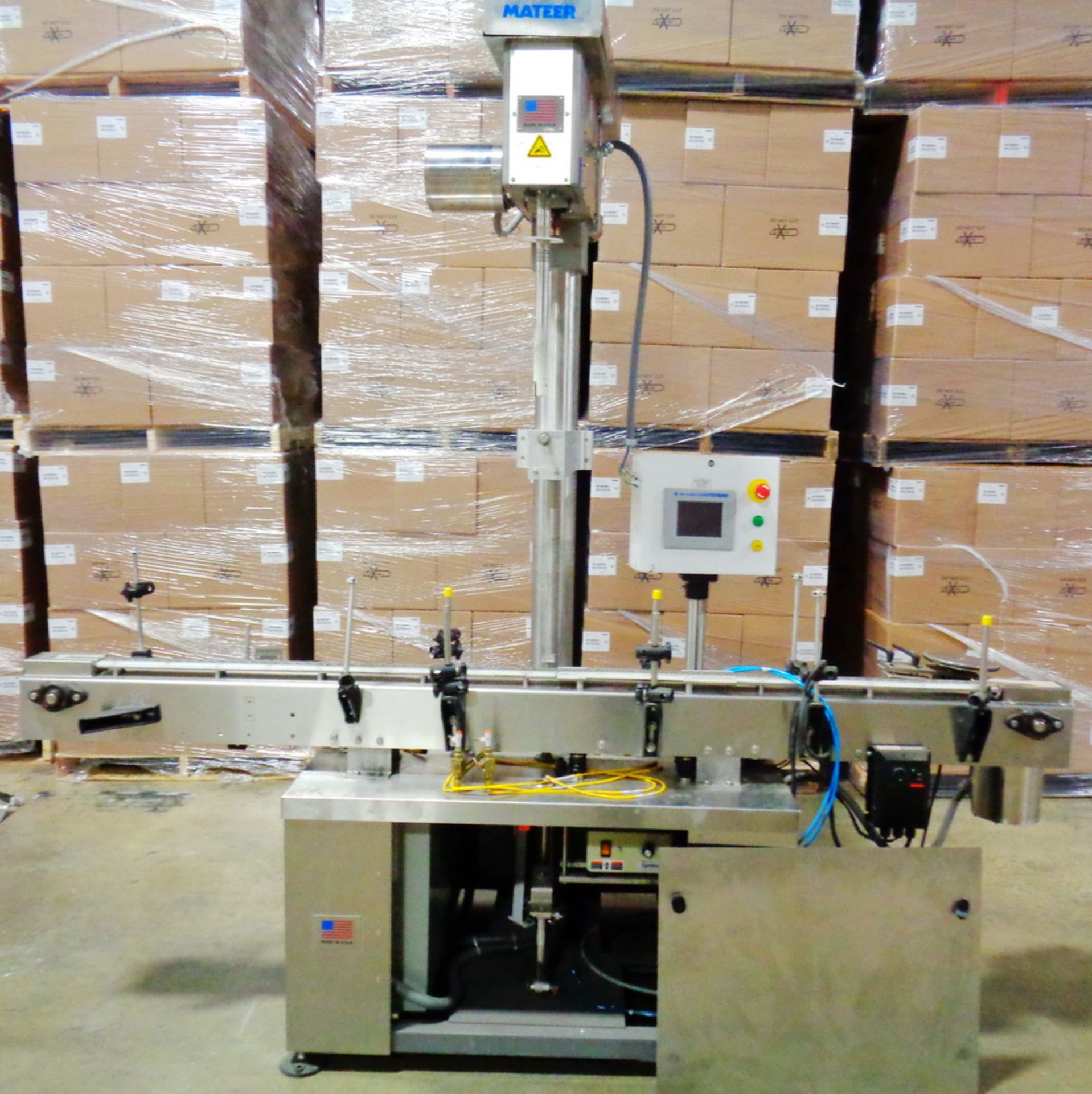 Barry Wehmiller/Pneumatic Scale Angelus/Mateer Single Head Auto SS Powder Auger Filler