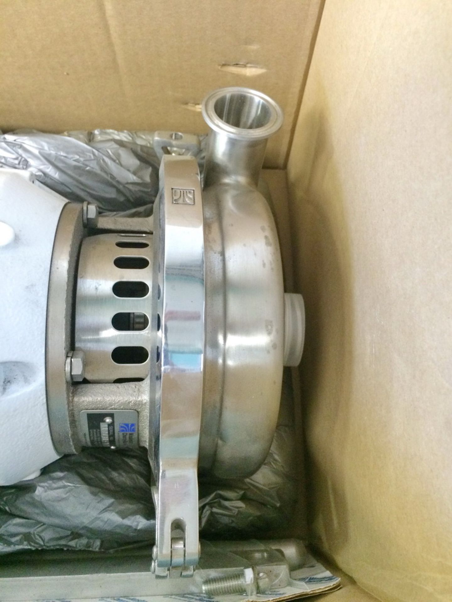 1-New/Unused Waukesha/Cherry Burrell Centrifugal Pump Model 062065LV, S/N 410731 - Image 2 of 6