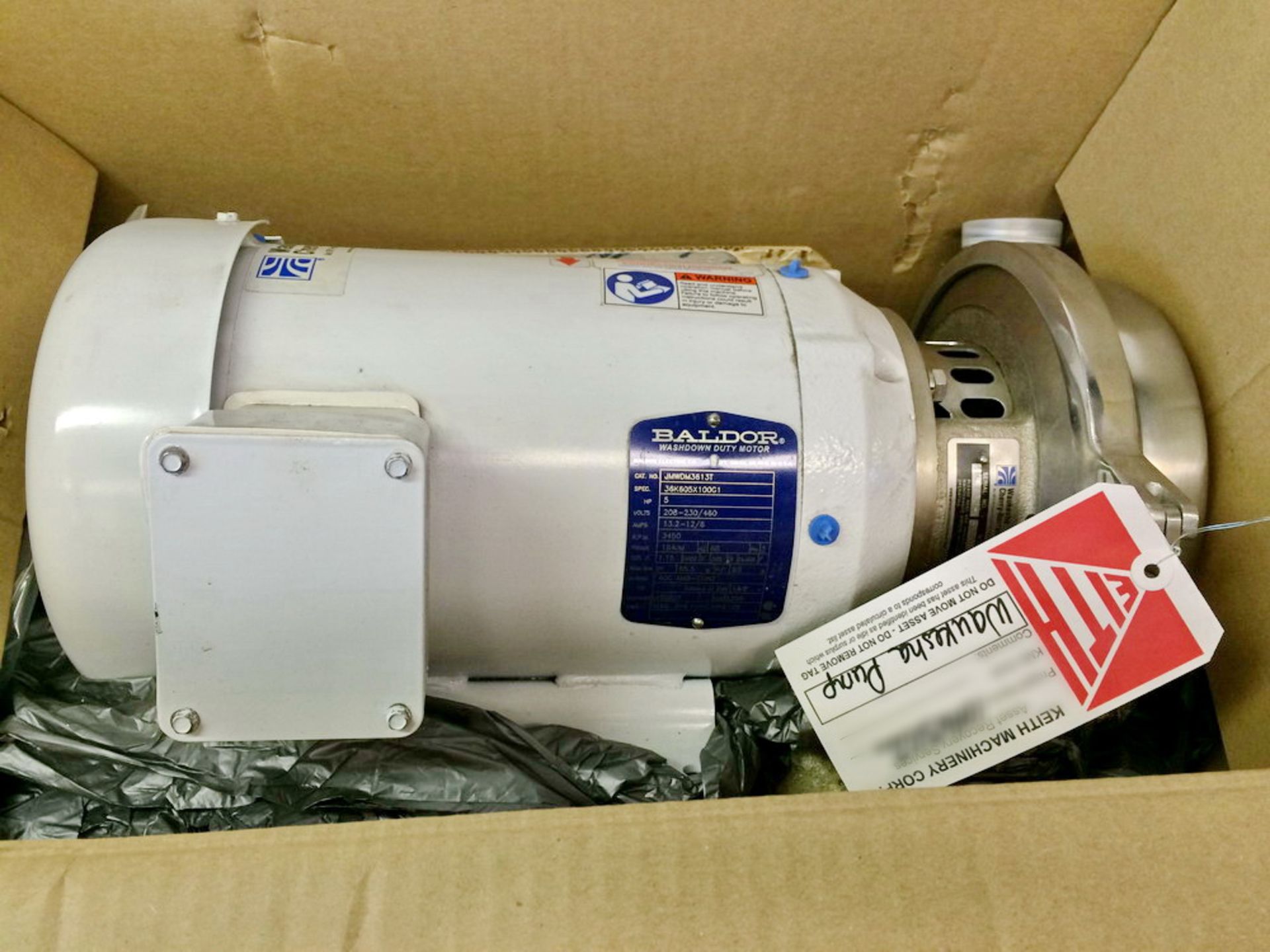 1-New/Unused Waukesha/Cherry Burrell Centrifugal Pump Model 062065LV, S/N 410730