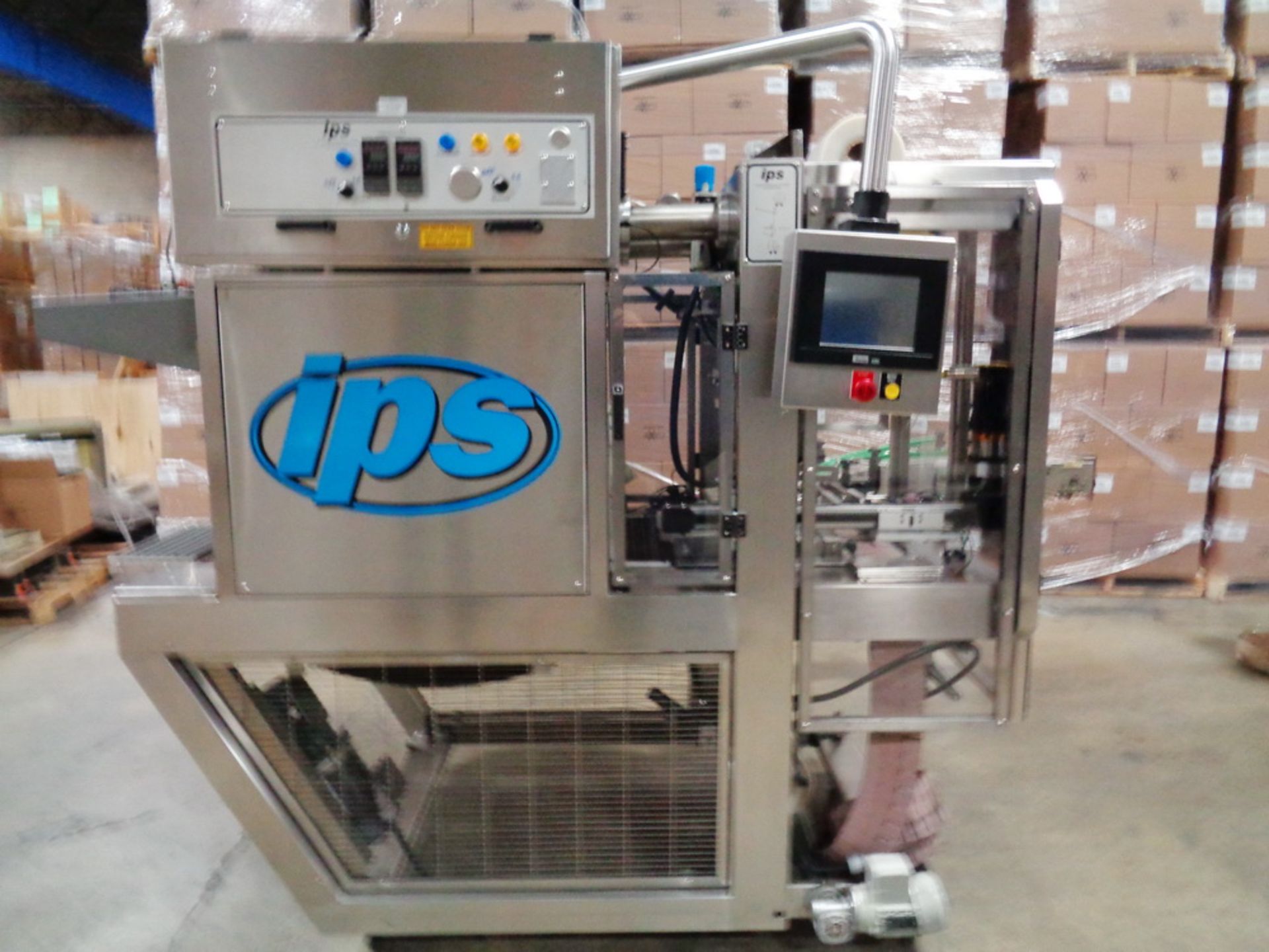 IPS (Integrated Packaging Systems, Inc.) Automatic Shrink Bundler, S/N 12/P2183