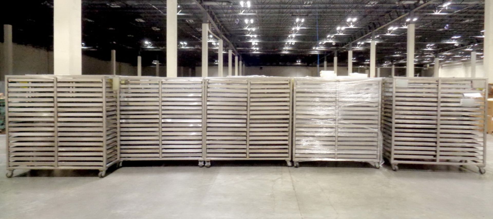 SS Oven Cart/Truck w/ 36 trays, each tray 30" x 30" x 2"
