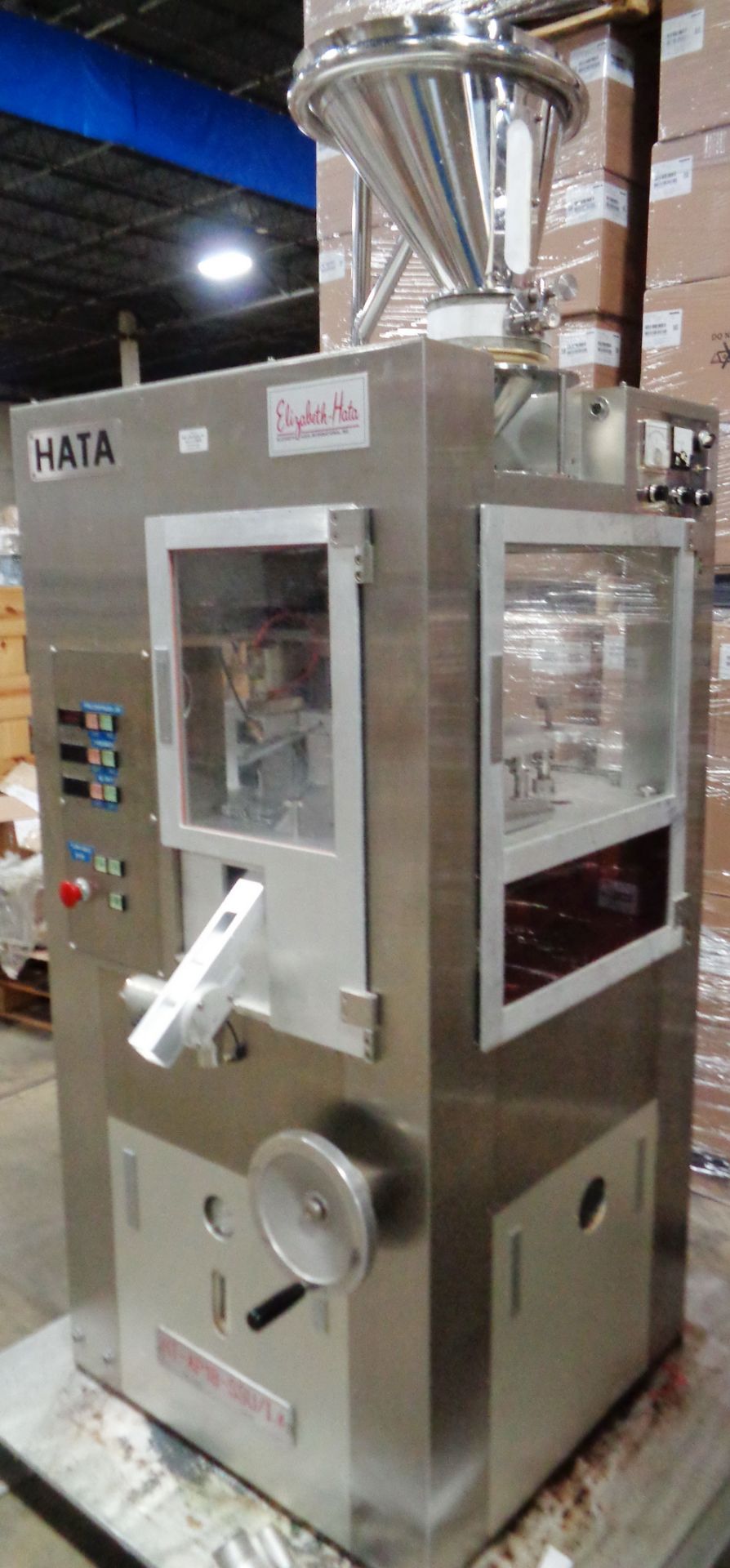 Elizabeth-Hata 18 Station Single Sided Rotary Tablet Press, Model HT-AP18-SSU/I.b, S/N EH0635 - Image 3 of 14