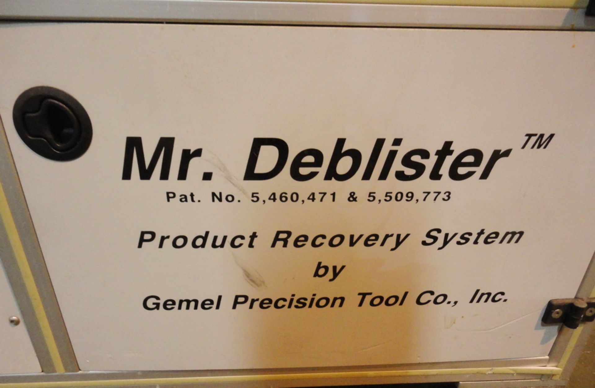 Gemel Mr. DeBlister Deblistering Machine. - Image 6 of 7