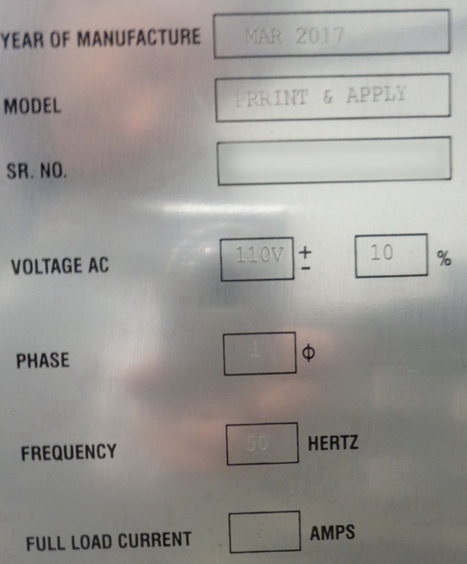 Unused Skanem Interlabels Print and Apply Labeler - Image 7 of 24