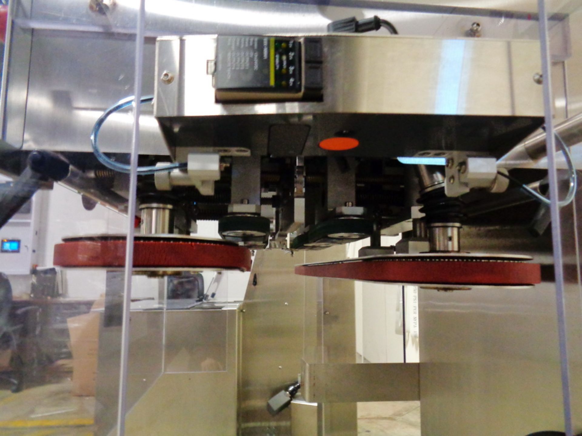 NJM Packaging Beltorque High Speed In-Line Synchronized Belt Type Capper, Model BT-IC - Image 6 of 16