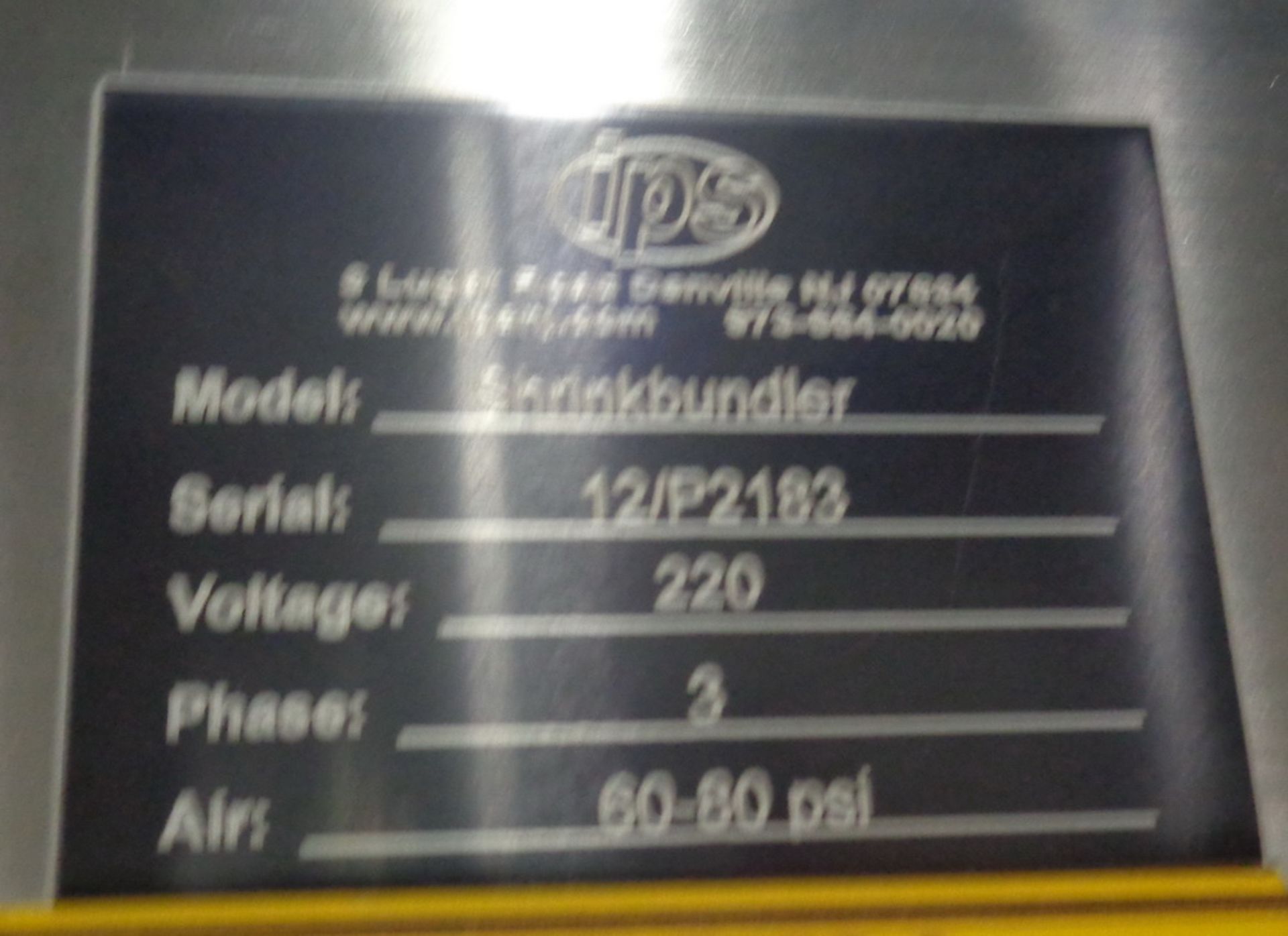 IPS (Integrated Packaging Systems, Inc.) Automatic Shrink Bundler, S/N 12/P2183 - Image 10 of 15