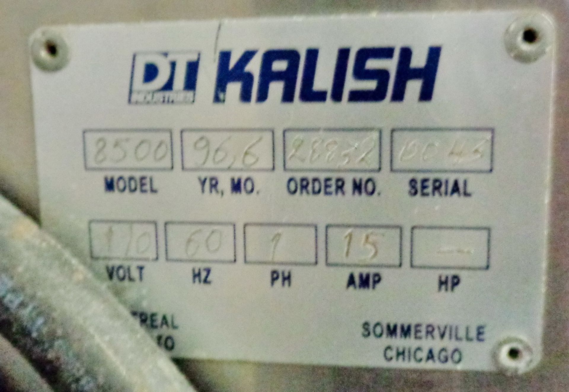 Kalish Small Volume Pharmaceutical Packaging Line w/ U Shaped Conveyor Section - Image 6 of 12