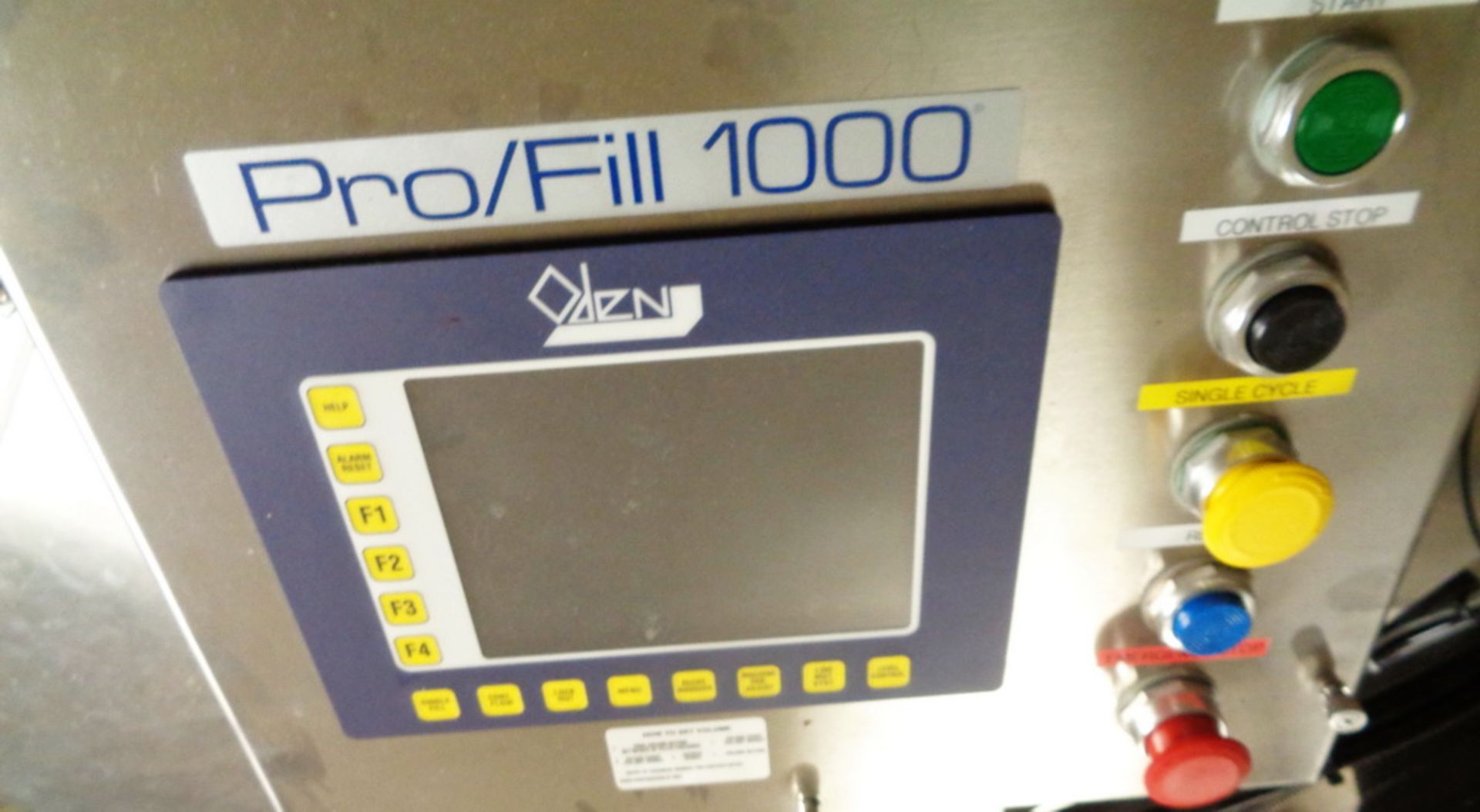 Oden Liquid Filler (“Profil Filler"), Model PF1K Auto, S/N 3573 - Image 12 of 15