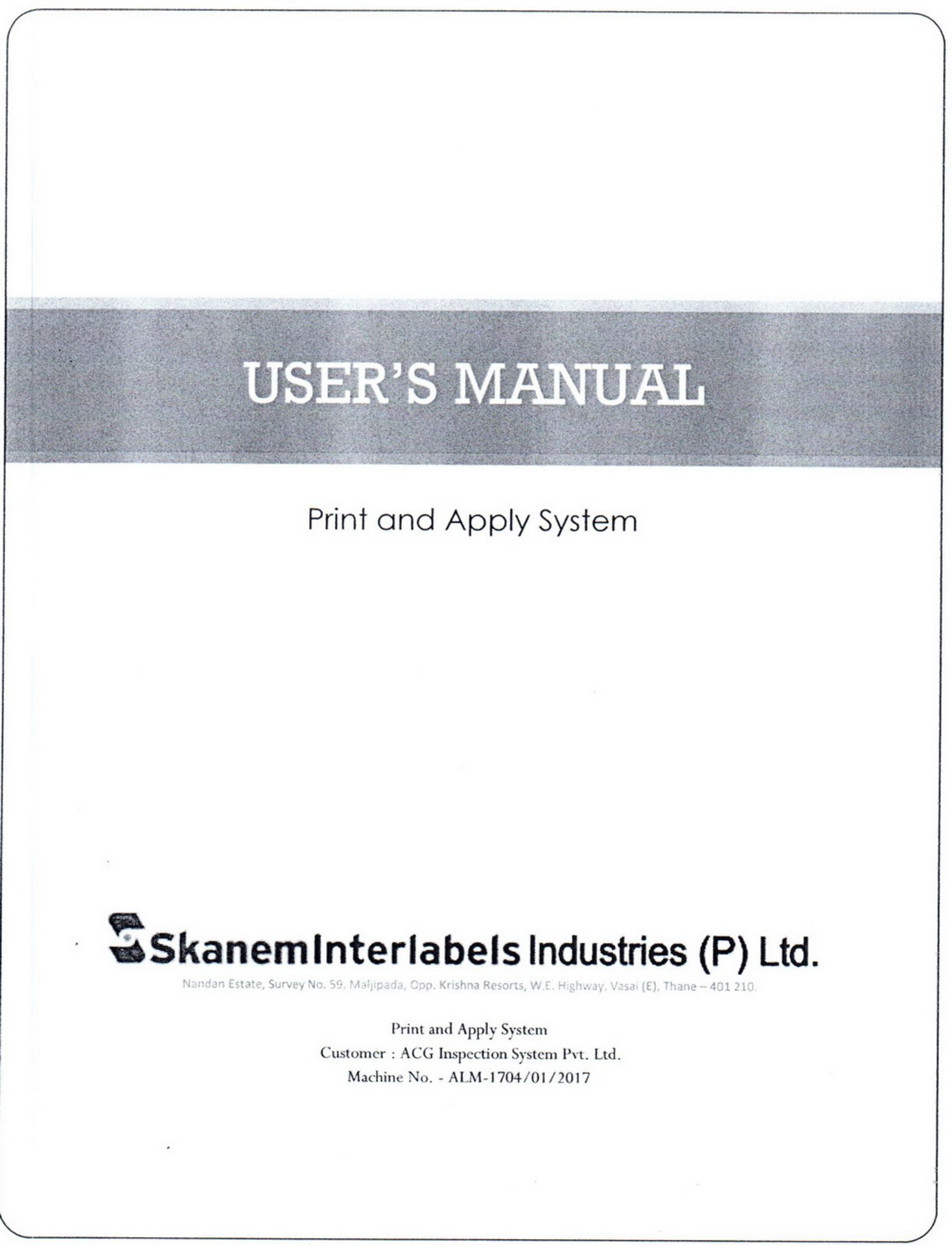 Unused Skanem Interlabels Print and Apply Labeler - Image 14 of 24