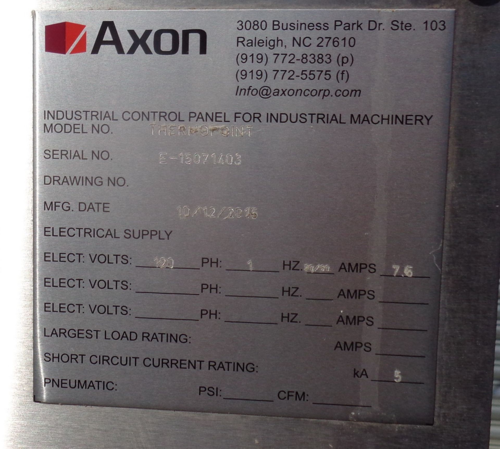 Accraply/Barry Wehmiller RF150 High Speed Rotary Shrink Sleeve Labeler, w/Axon Shrink Steam Tunnel - Image 19 of 27