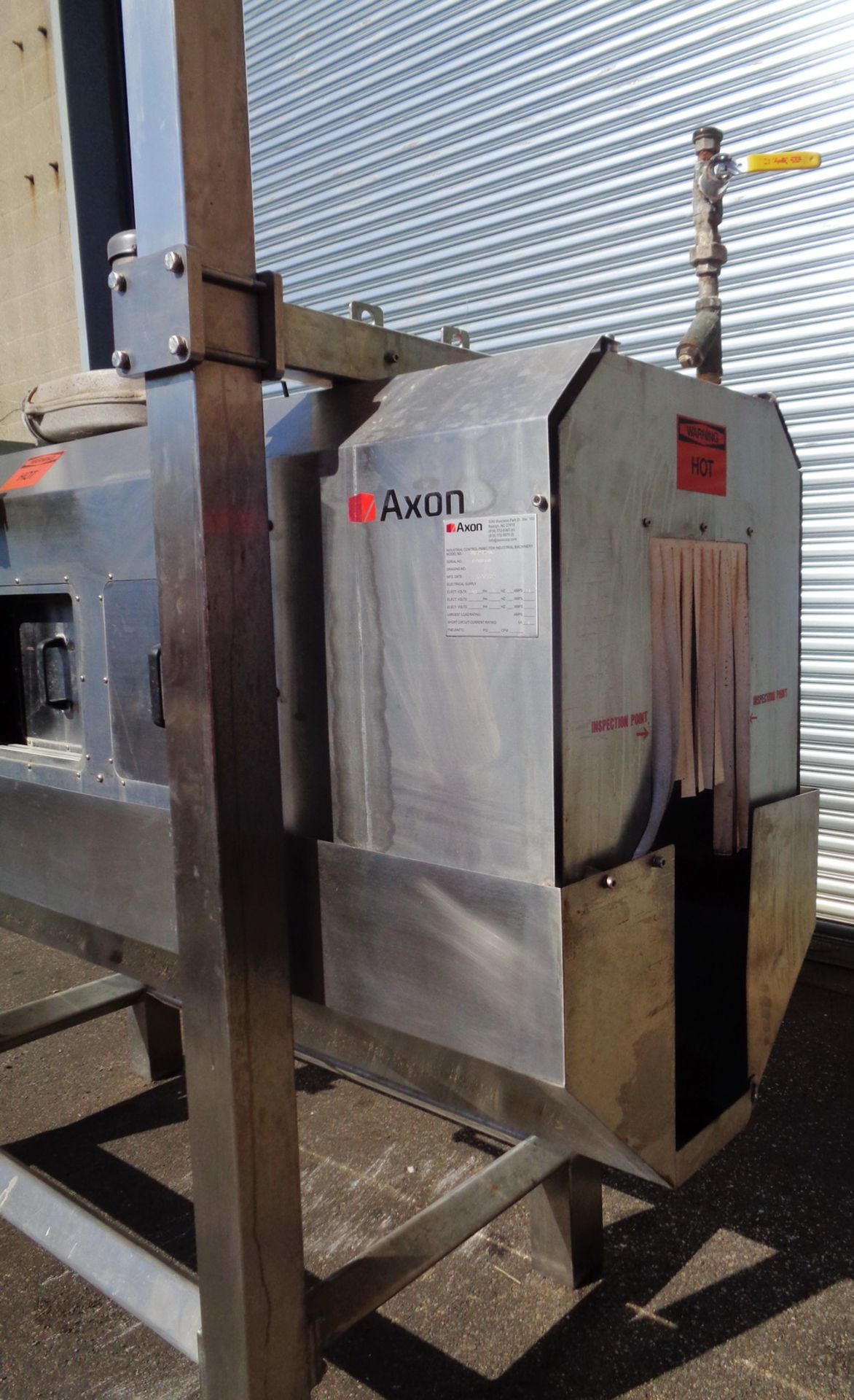 Accraply/Barry Wehmiller RF150 High Speed Rotary Shrink Sleeve Labeler, w/Axon Shrink Steam Tunnel - Image 18 of 27