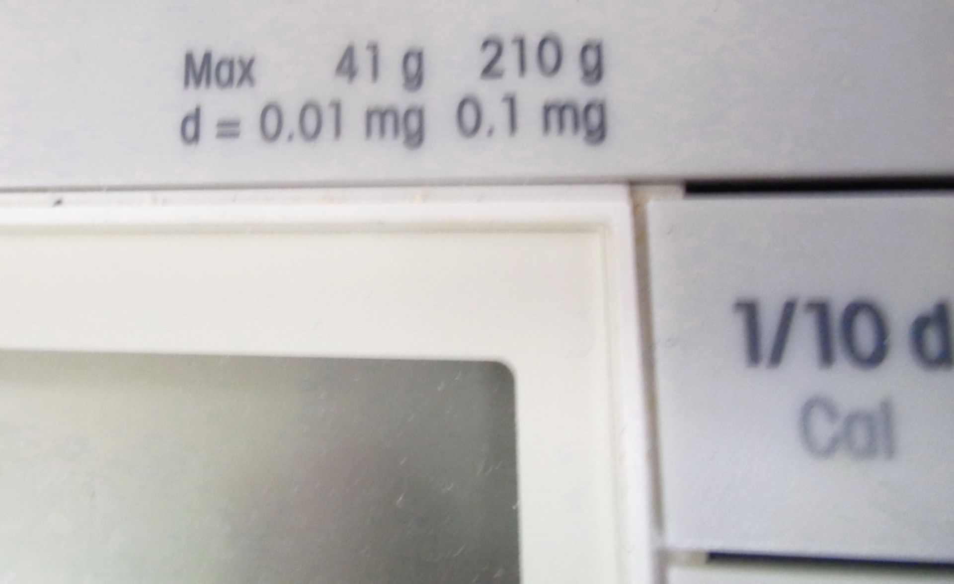 Mettler 41g/210g Digital Balance, Model AG245, S/N 1115052200, d=0.01 mg/0.1 mg - Image 4 of 5