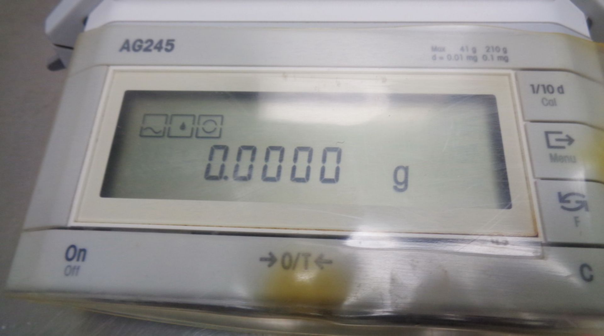 Mettler 41g/210g Digital Balance, Model AG245, S/N 1115151506, d=0.01mg/0.1mg - Image 3 of 4