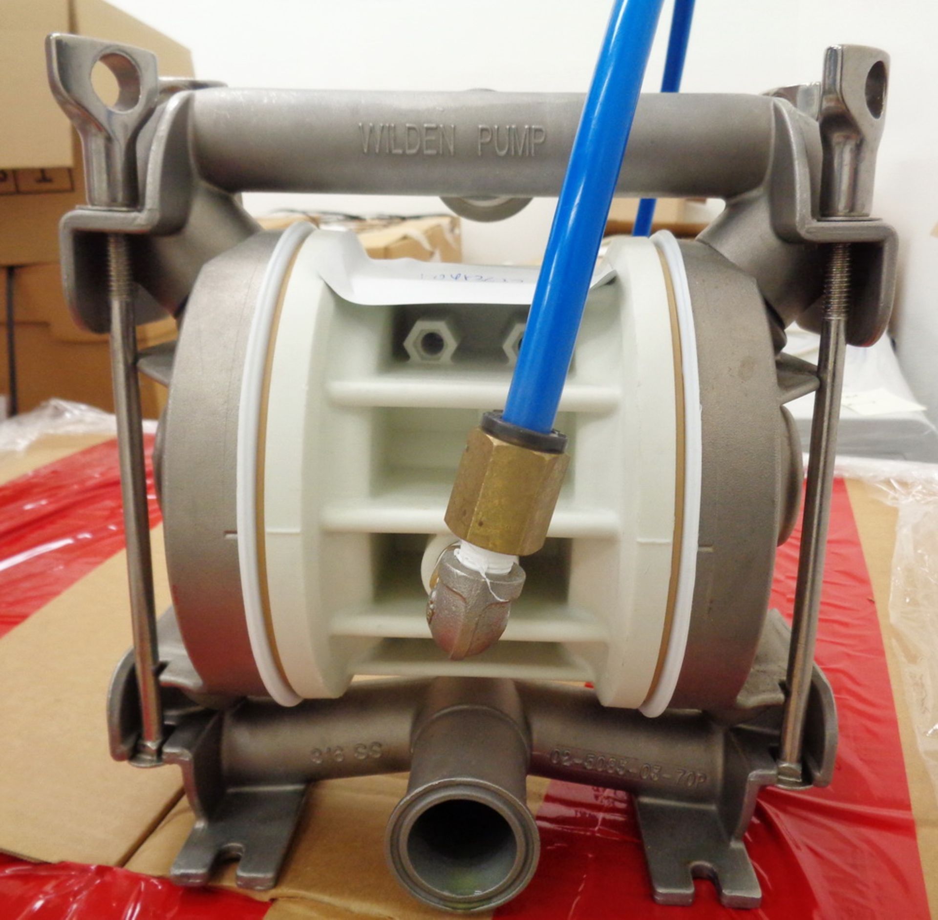 Wilden 316SS Diaphragm Pump, S/N 02-5025-03-70P - Image 3 of 5