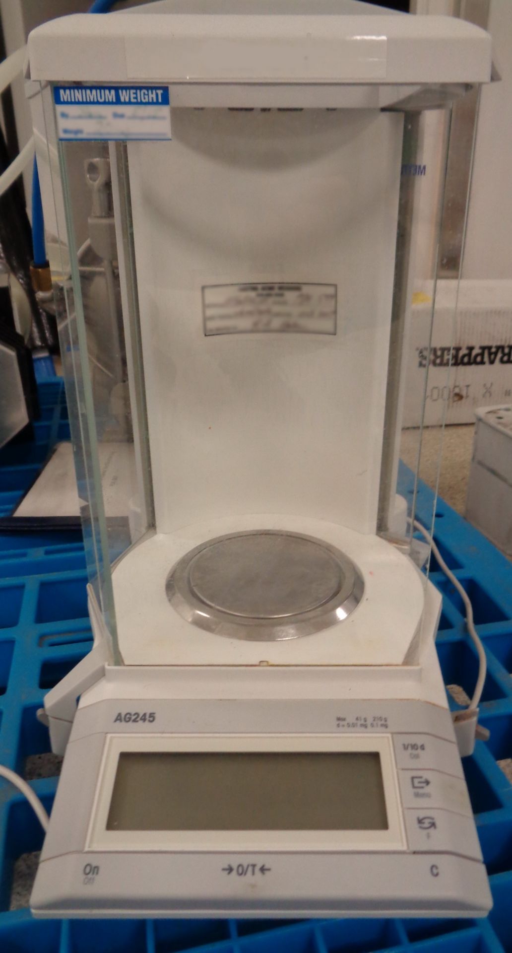 Mettler 41g/210g Digital Balance, Model AG245, S/N 1115052200, d=0.01 mg/0.1 mg - Image 3 of 5