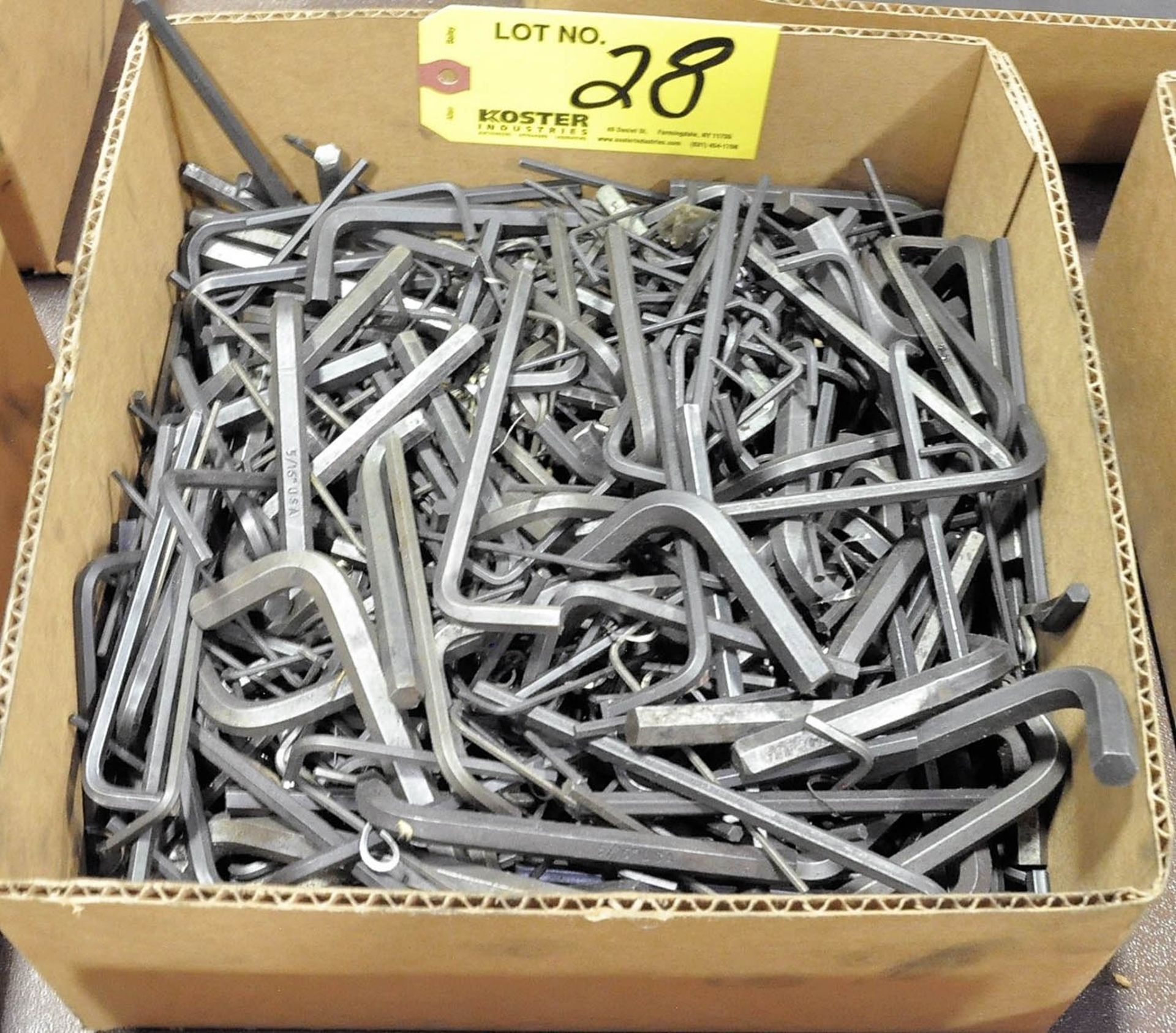 Lot of Allen Wrenches in Box