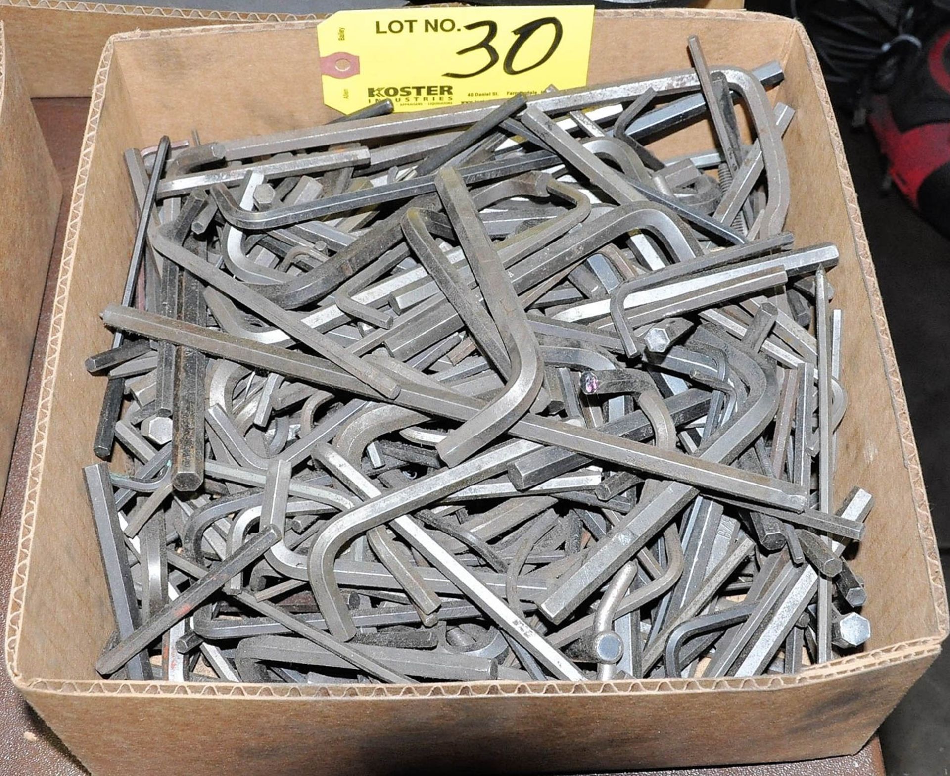 Lot of Allen Wrenches in Box