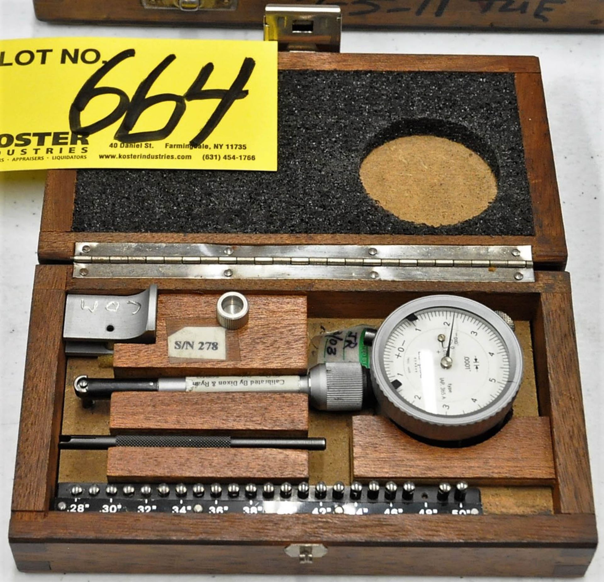 Compac No. 365A Bore Gage with Case
