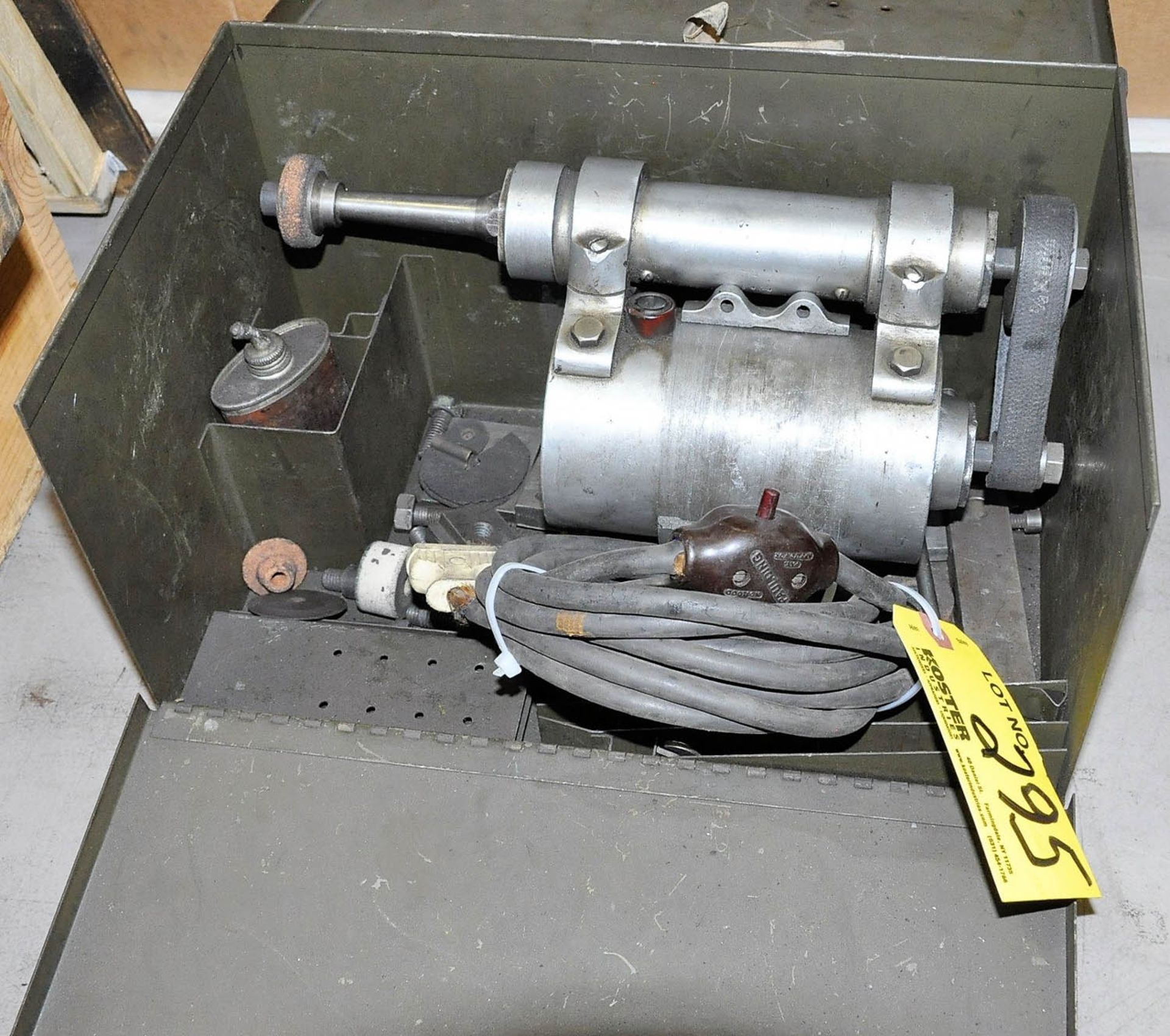 Themac Mdl. J-2A/4 Grinder Attachment, 12,000 RPM, with Case