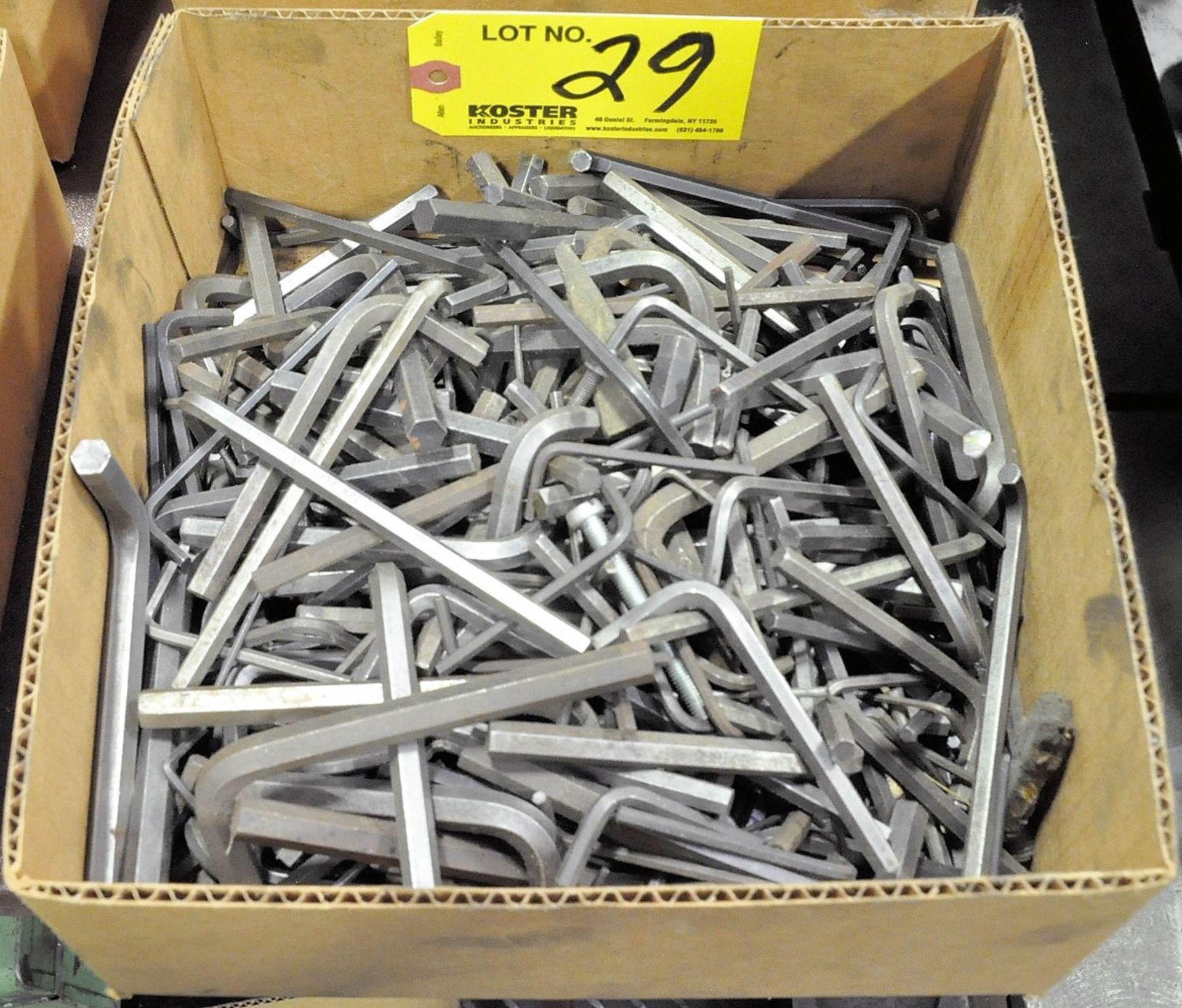 Lot of Allen Wrenches in Box