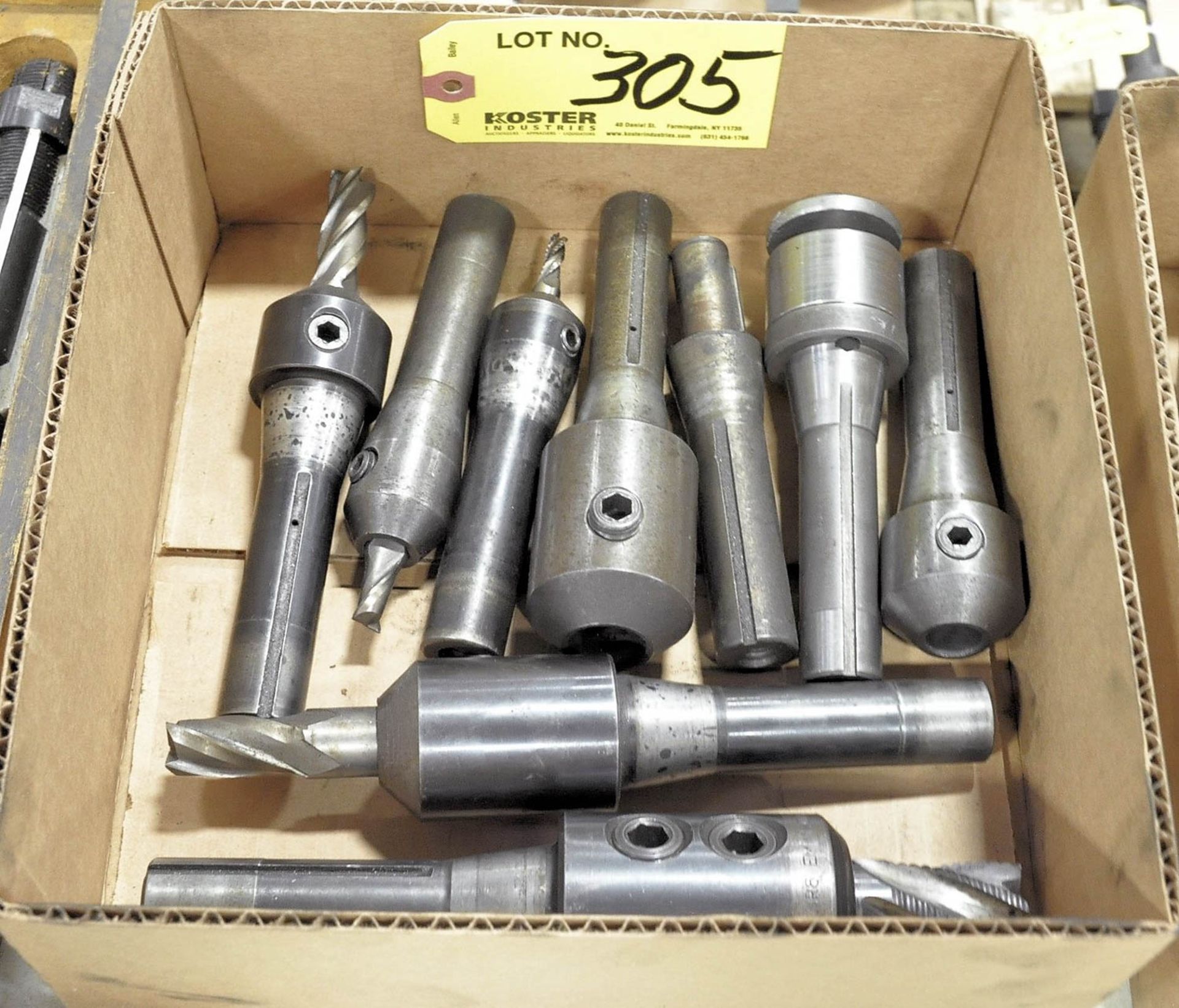 Lot of R8 Tool Holders in Box