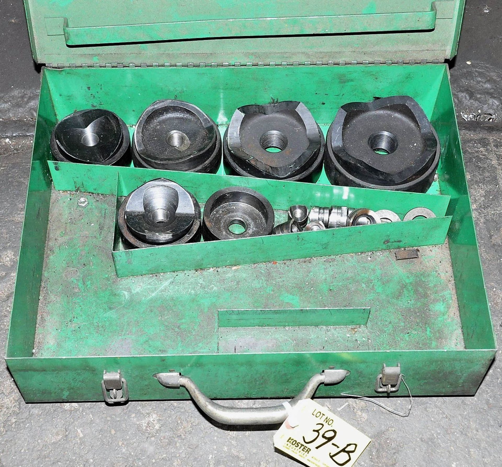 Greenlee Steel Hole Knockout Punch Set (Partial)