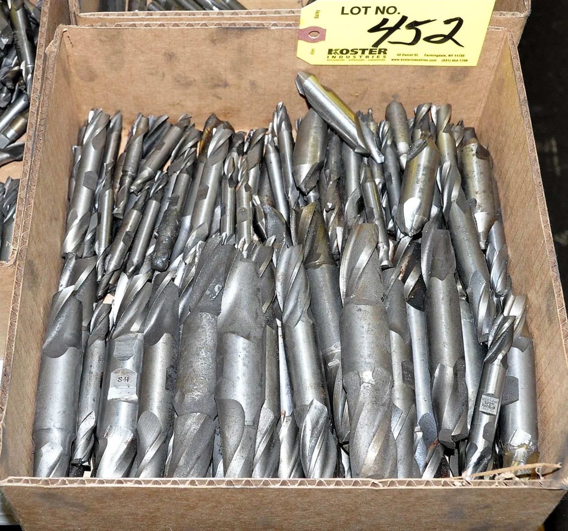 Lot of Double End Mills in Box