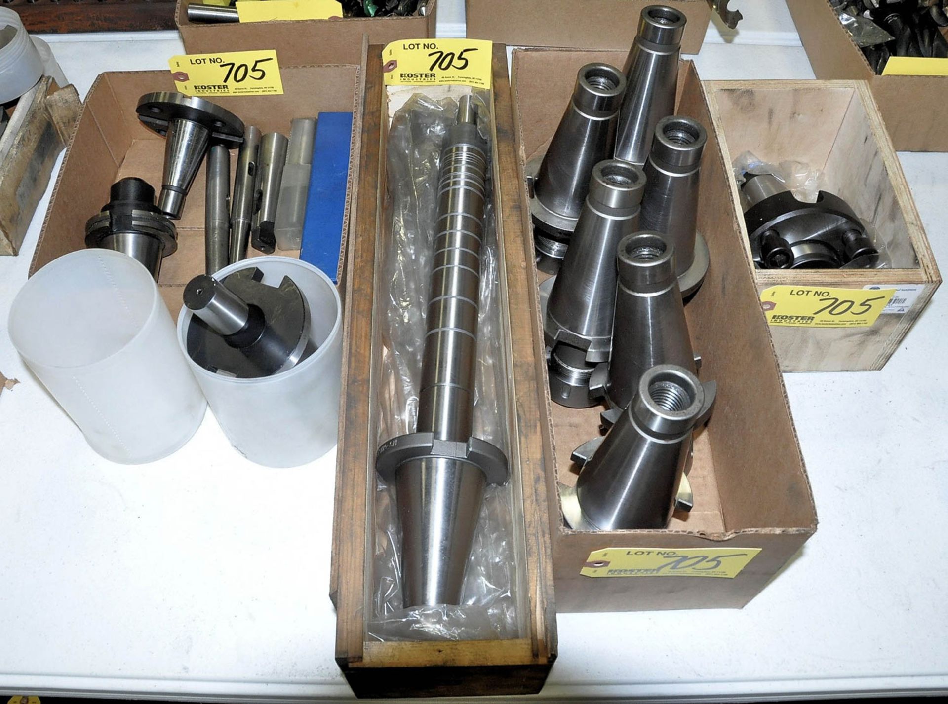 New 50 Taper Tool Holders in (4) Boxes