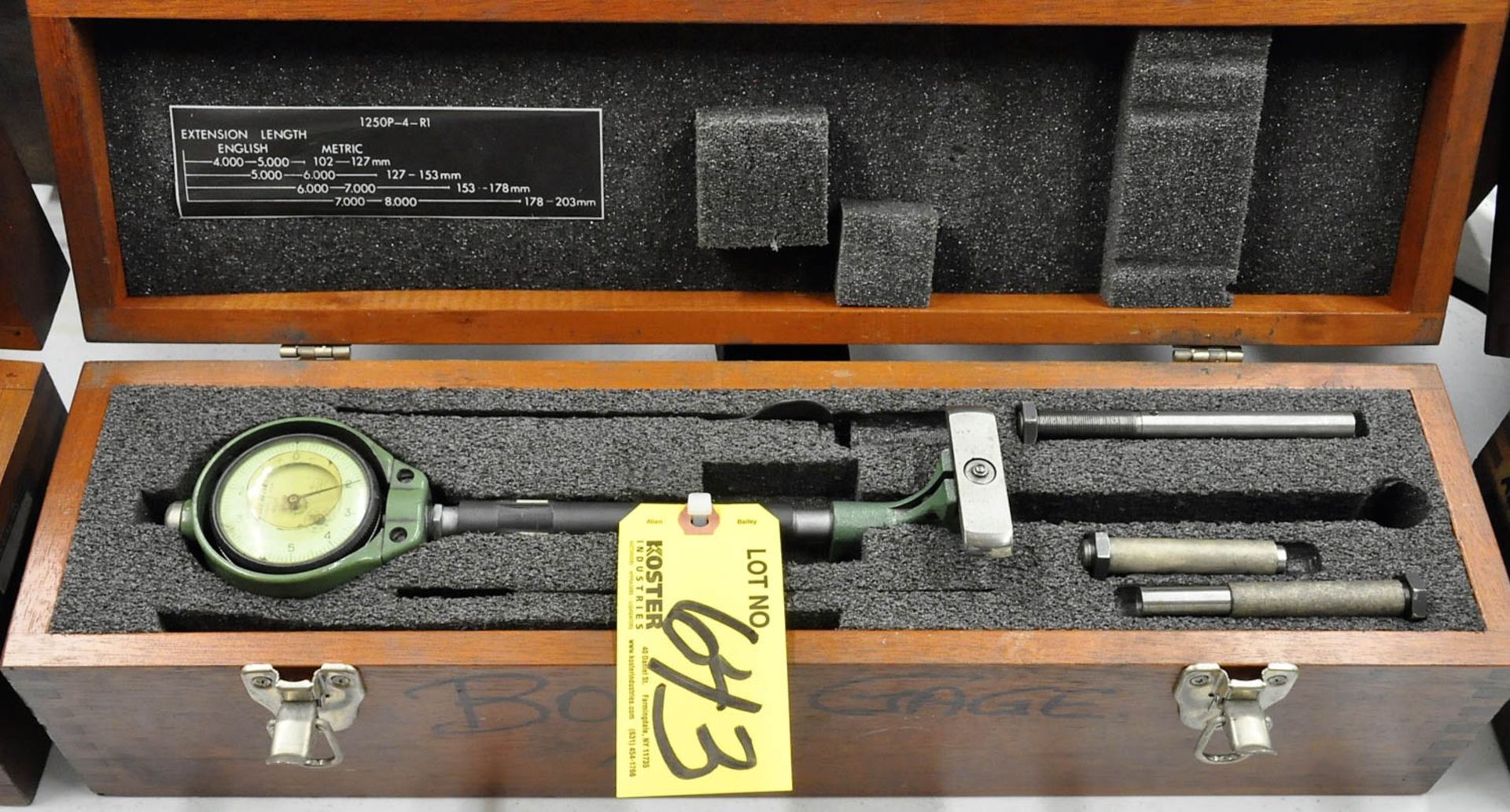Federal No. RC21 Bore Gage with Case