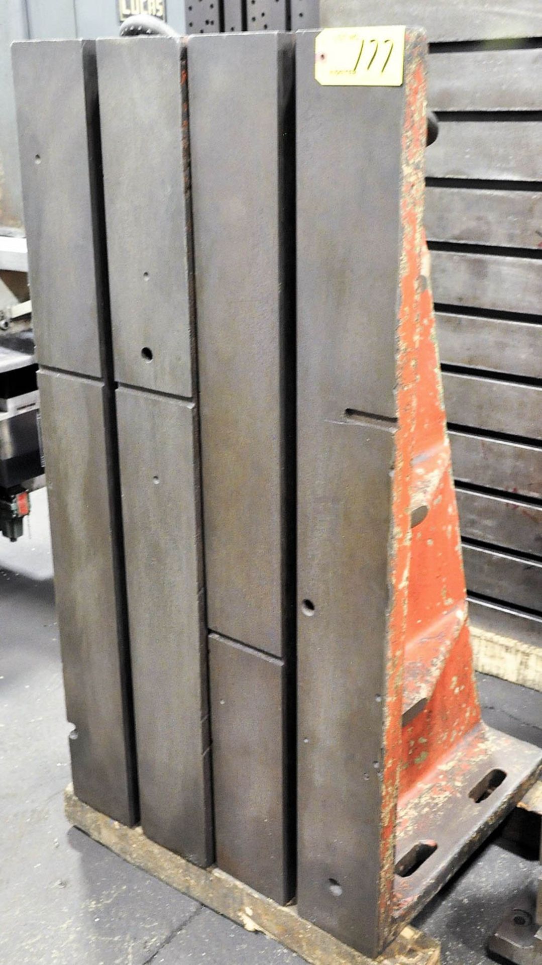 Pair of 12" x 48" x 22" T-Slotted Angle Plates