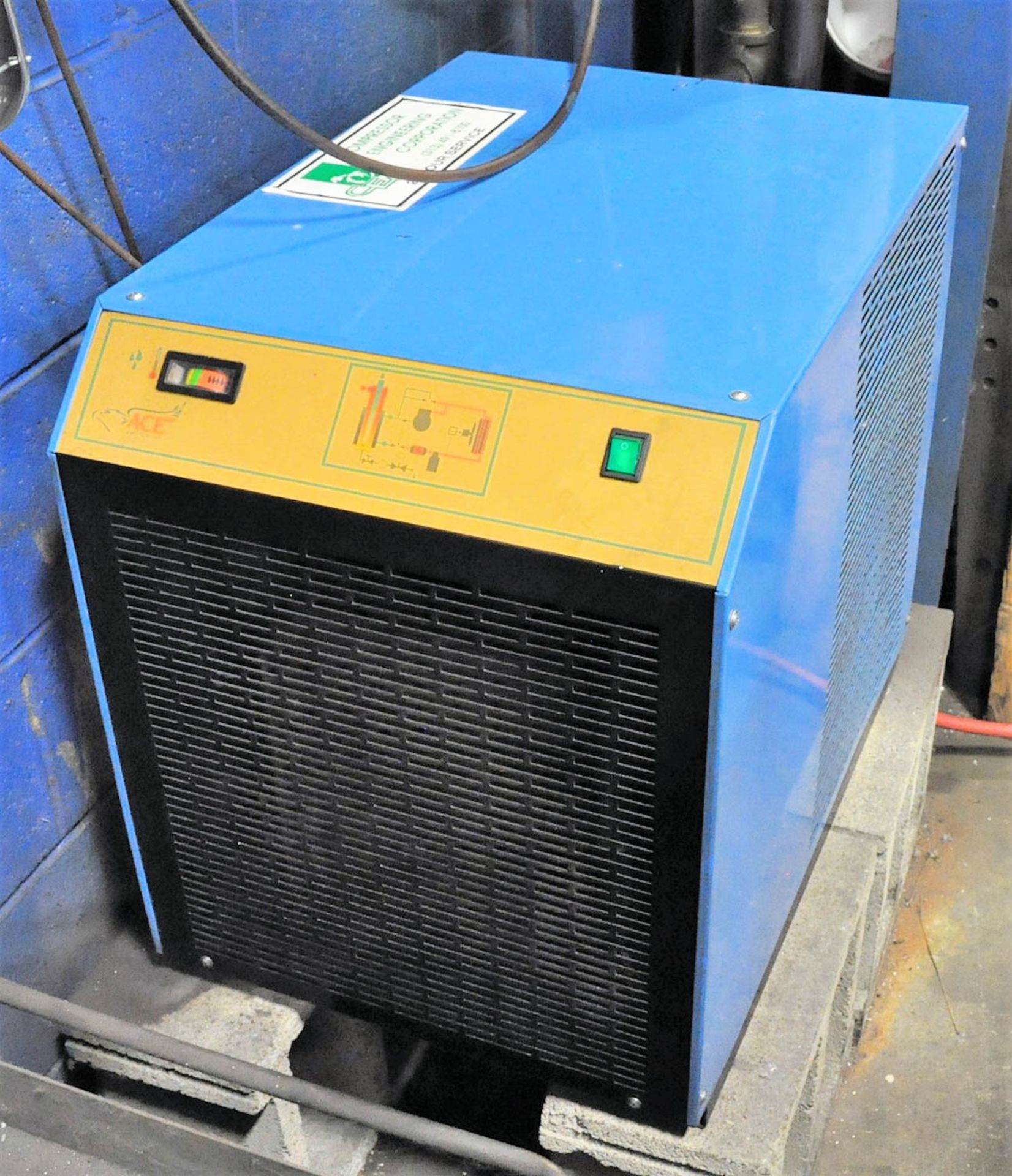 Ace Purification Mdl. MAR125 Refrigerated Compressed Air Dryer, S/N: 45-04-MA2210