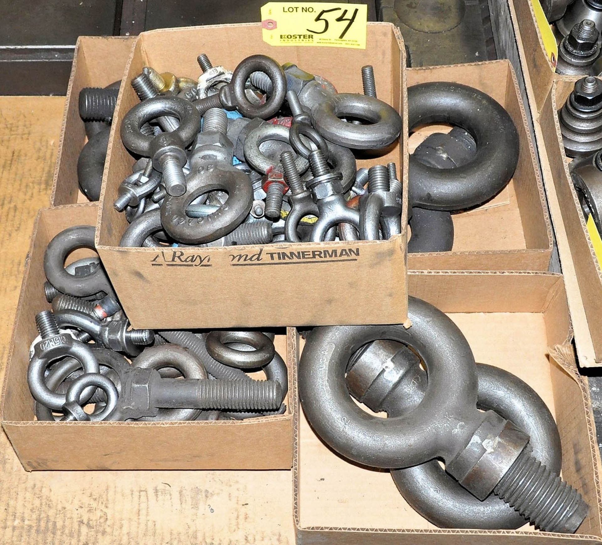 Lot of Eye Bolts in (5) Boxes