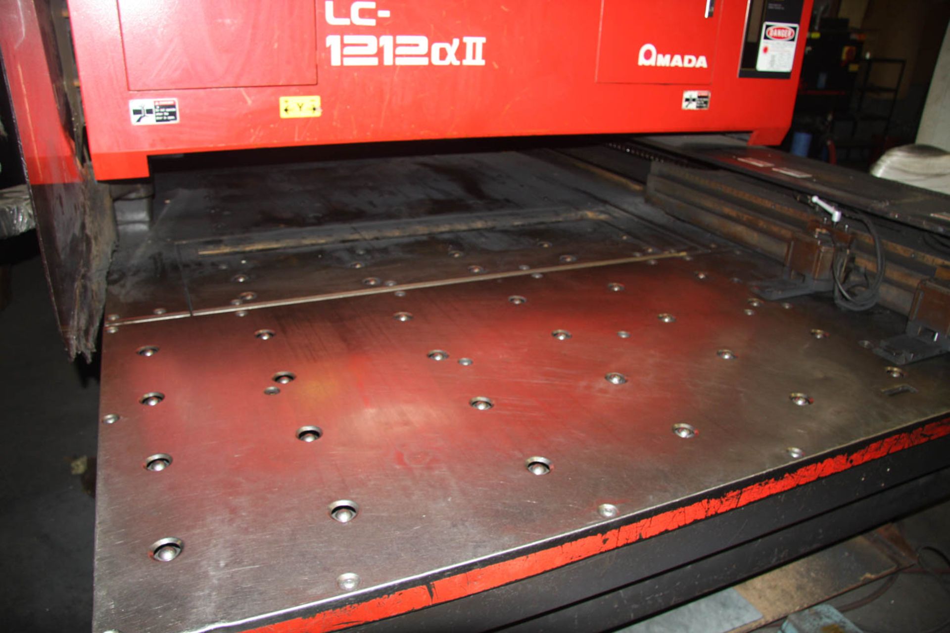 AMADA LASMAC MDL. LC1212A2 CNC PULSAR 1.5KW HYBRID LASER, WITH 49.2" X 49.2" TRAVEL, .375" MILD - Image 2 of 18