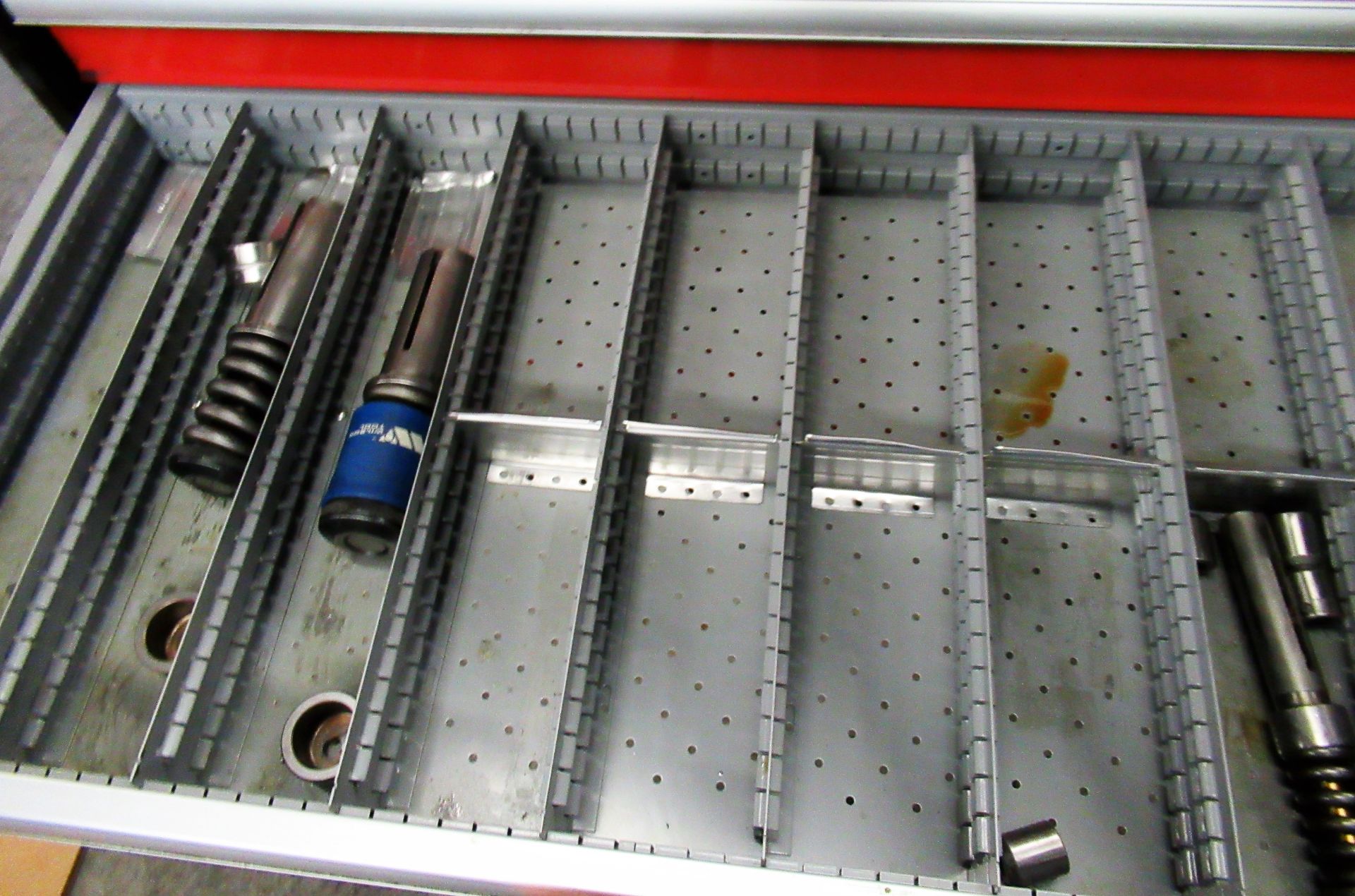 AMADA 8-DRAWER CABINET WITH PUNCHES & DIES - Image 6 of 9