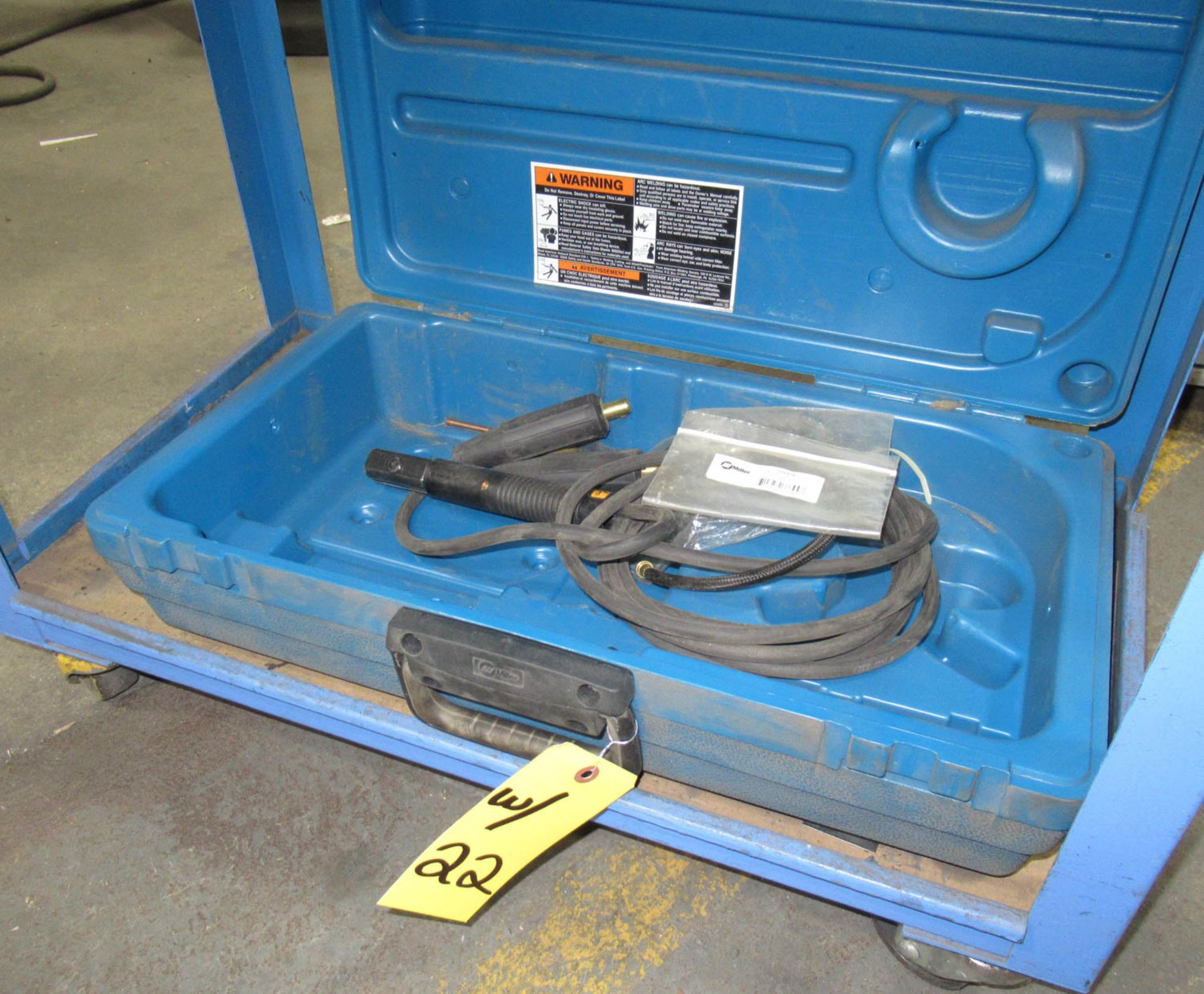 MILLER MDL. MAXSTAR 200DX 200-AMP PORTABLE DC TIG / STICK WELDER, DIGITAL CONTROLS, AIR COOLED, S/N: - Image 2 of 2