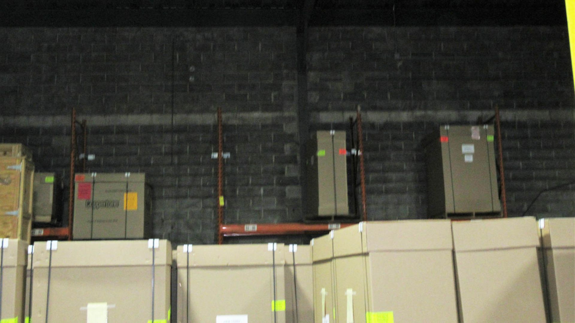 (12) SECTIONS OF HEAVY DUTY PALLET RACKING INCLUDING: (15) UPRIGHTS, APPROXIMATELY (62) CROSS - Image 3 of 3