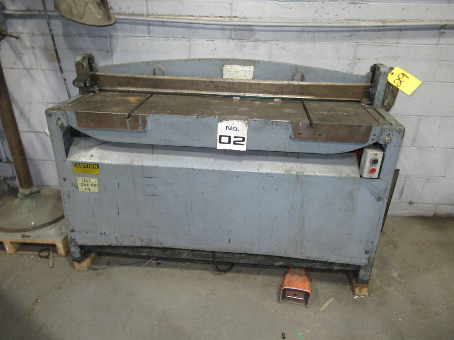 48" POWER SHEAR, WITH FOOT PEDAL