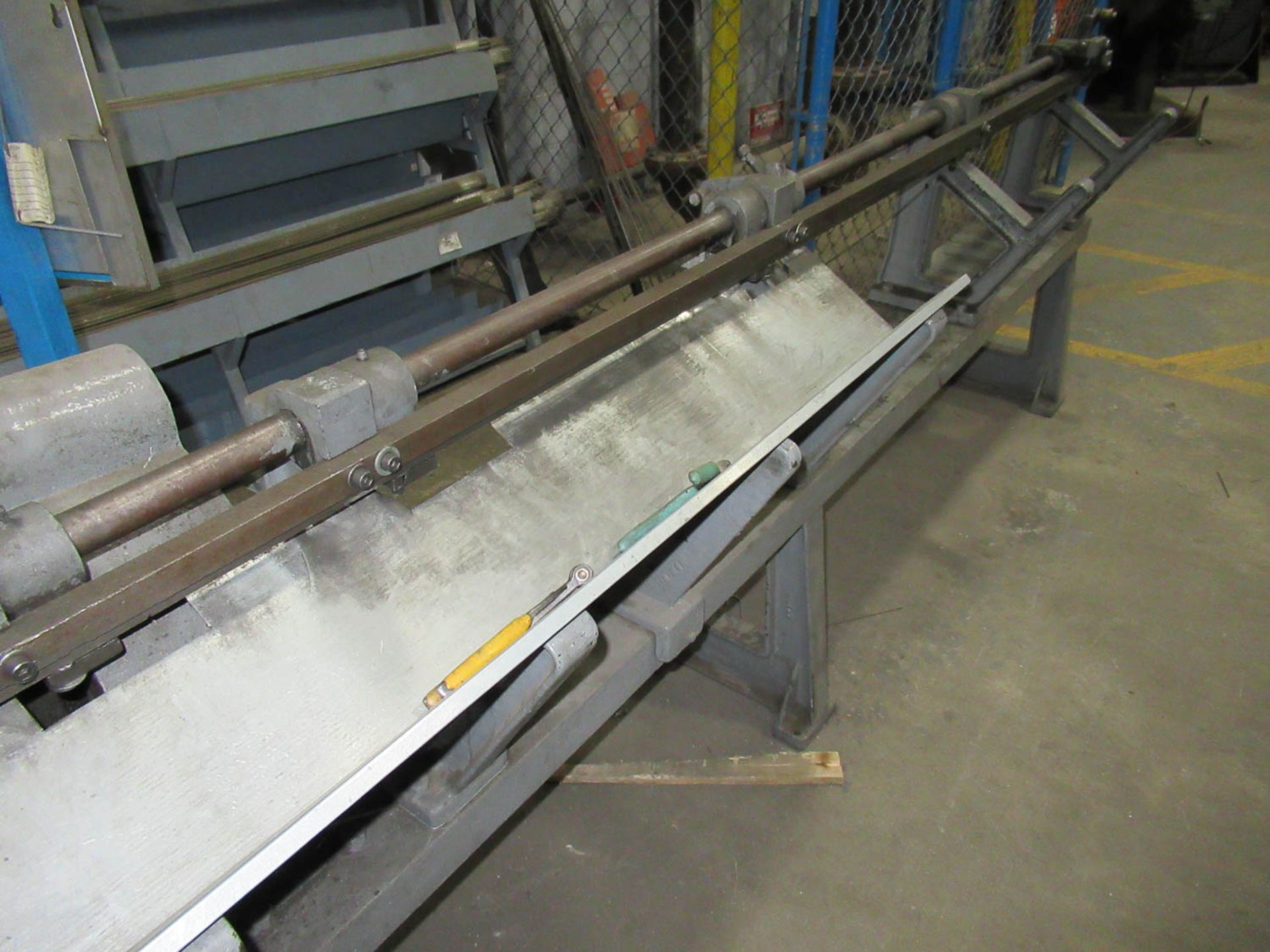 SHUSTER MDL. AWS&C WIRE STRAIGHTENER AND CUT-OFF, 7' RUN-OUT, WITH ASSORTED DIES, S/N: 1A-112 - Image 4 of 6