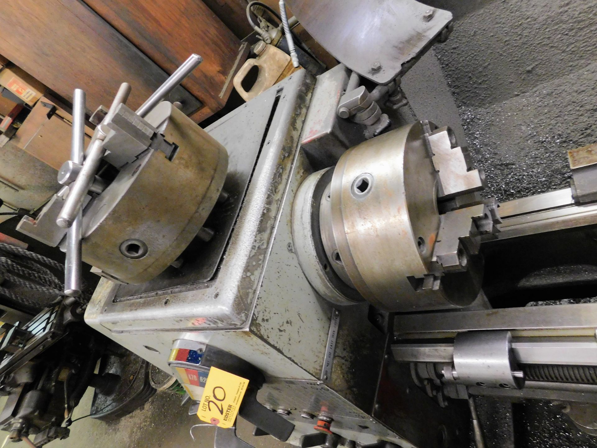 CLAUSING 601 CHESTER MDL. 15-746 15" X 50" GEARED HEAD ENGINE LATHE, INCH/METRIC THREADING, - Image 4 of 4