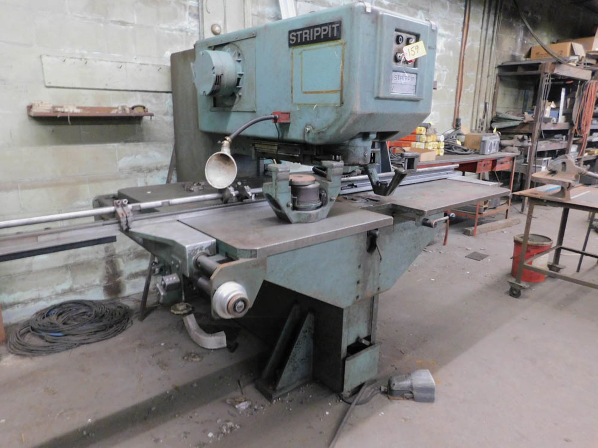 STRIPPET FABRICATOR CUSTOM 30/40 MDL. 92029-30 TON CAPACITY POWER PUNCH, 30" THROAT, 6' X 48" TABLE, - Image 2 of 2