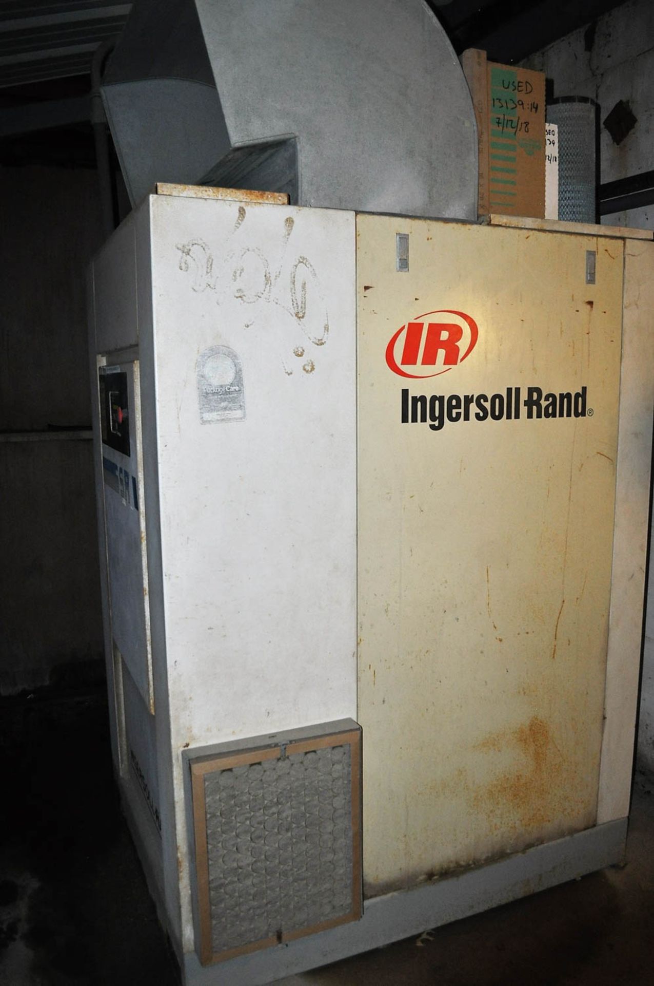 50HP INGERSOLL RAND MDL. SSR-EP50SE ROTARY SCREW TYPE AIR COMPRESSOR, WITH INTELLISYS TOUCH - Image 2 of 4